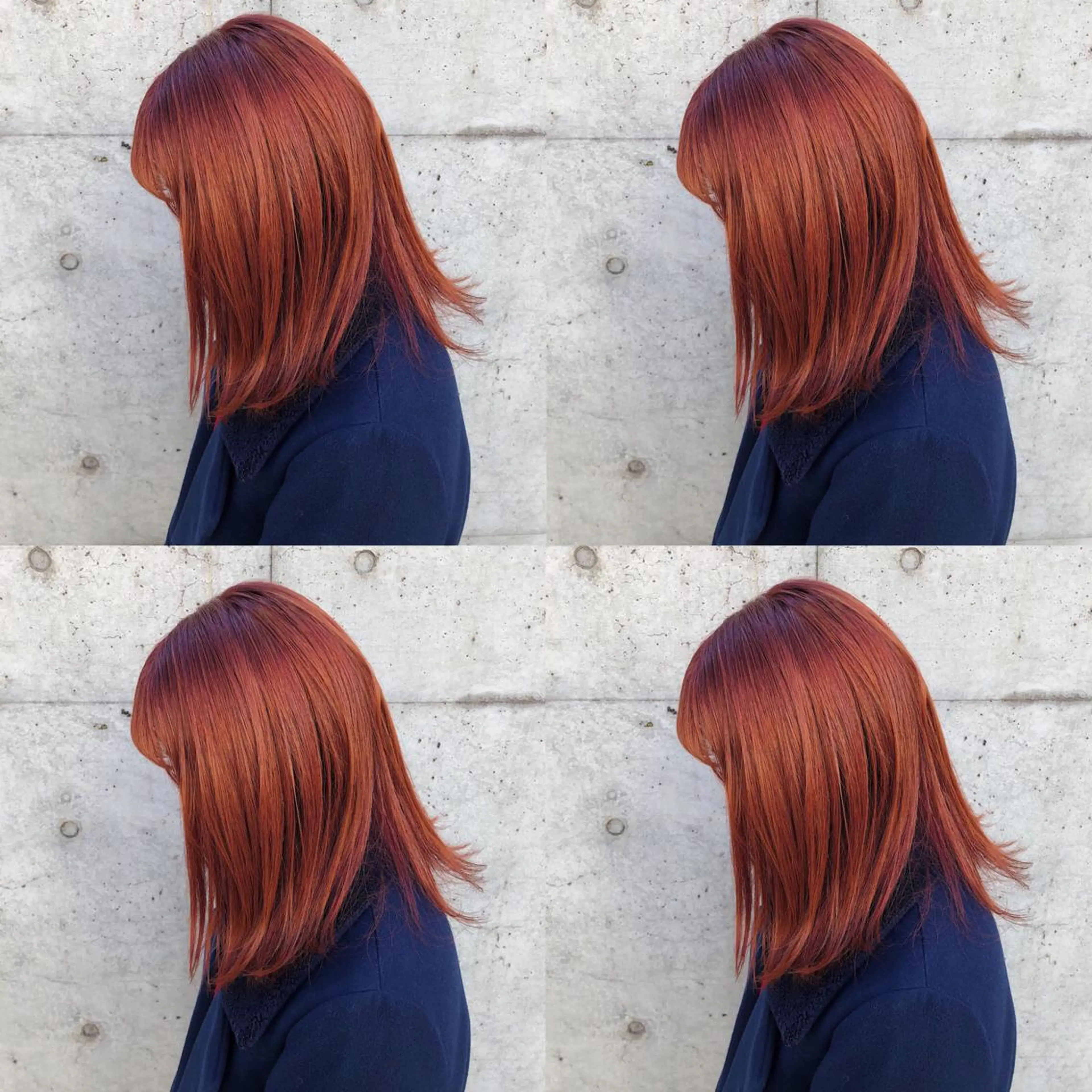 ミディアム カラー ヘアアレンジ メンズ キッズ 💟Chloe原宿店 🩶ハイトーンのヘアスタイル