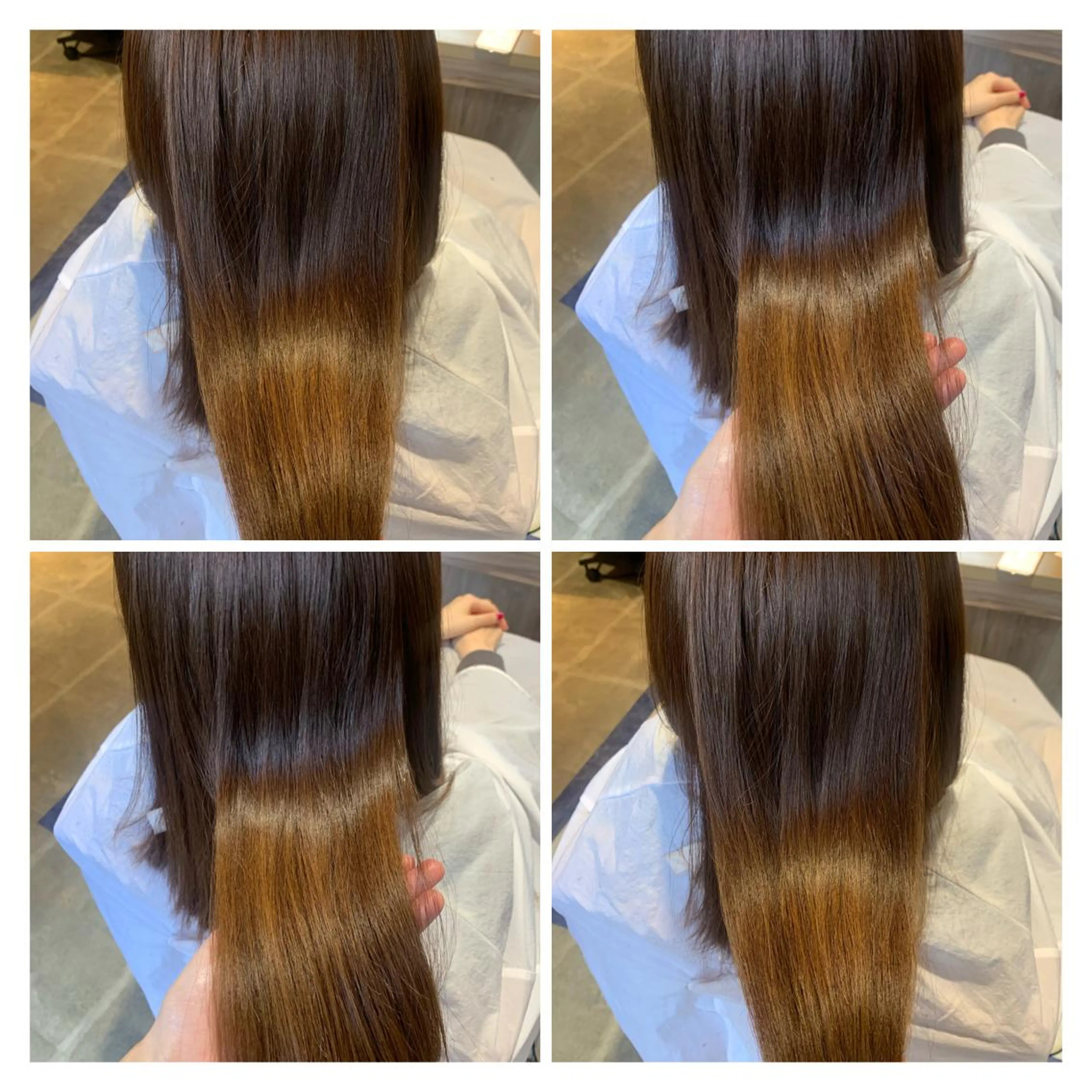 ロング カラー 髪質改善艶髪 ℍ𝔸ℝ𝕌𝕂𝔸のヘアスタイル