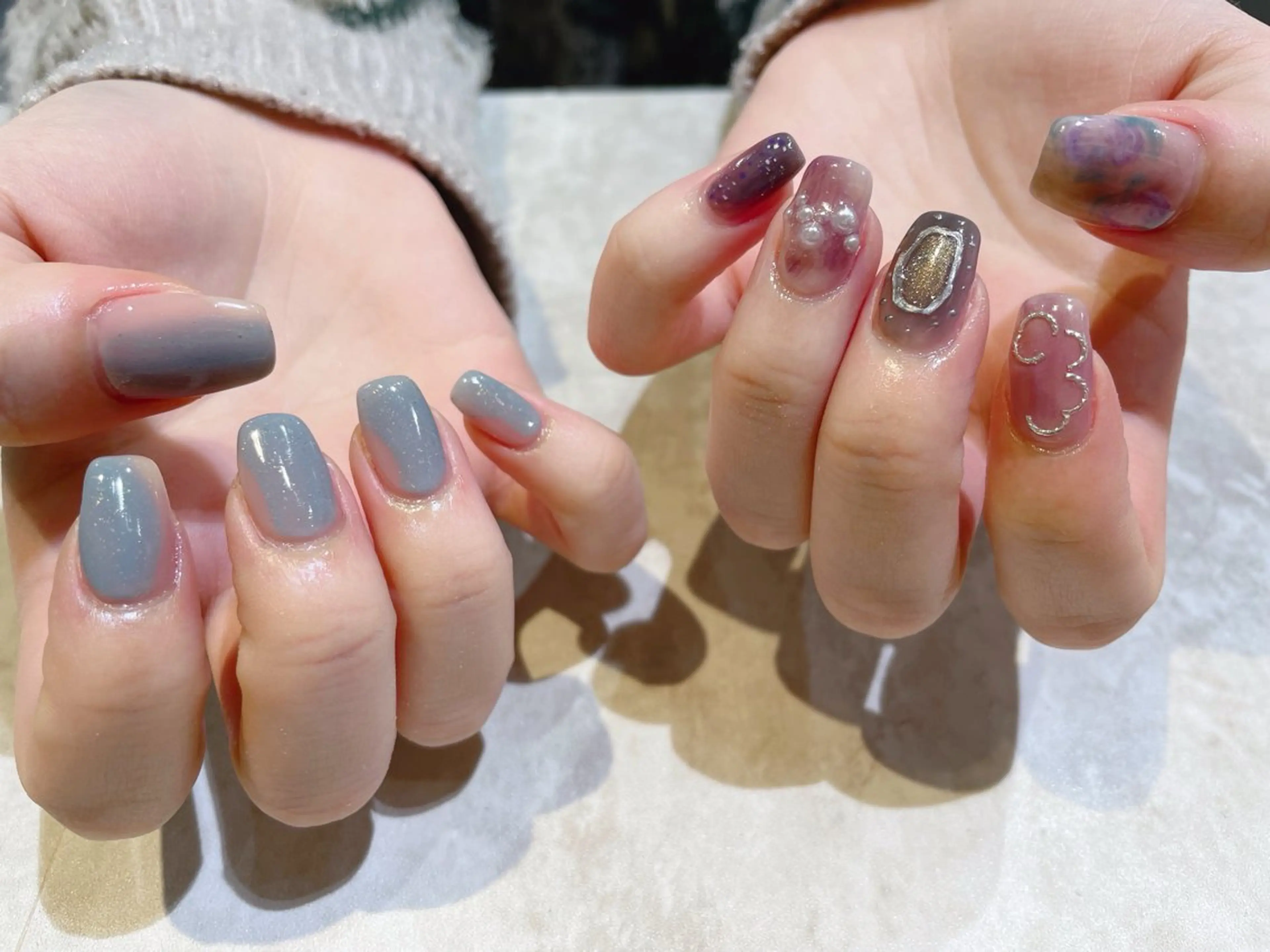 ネイル 舞田 苑香のネイルデザイン