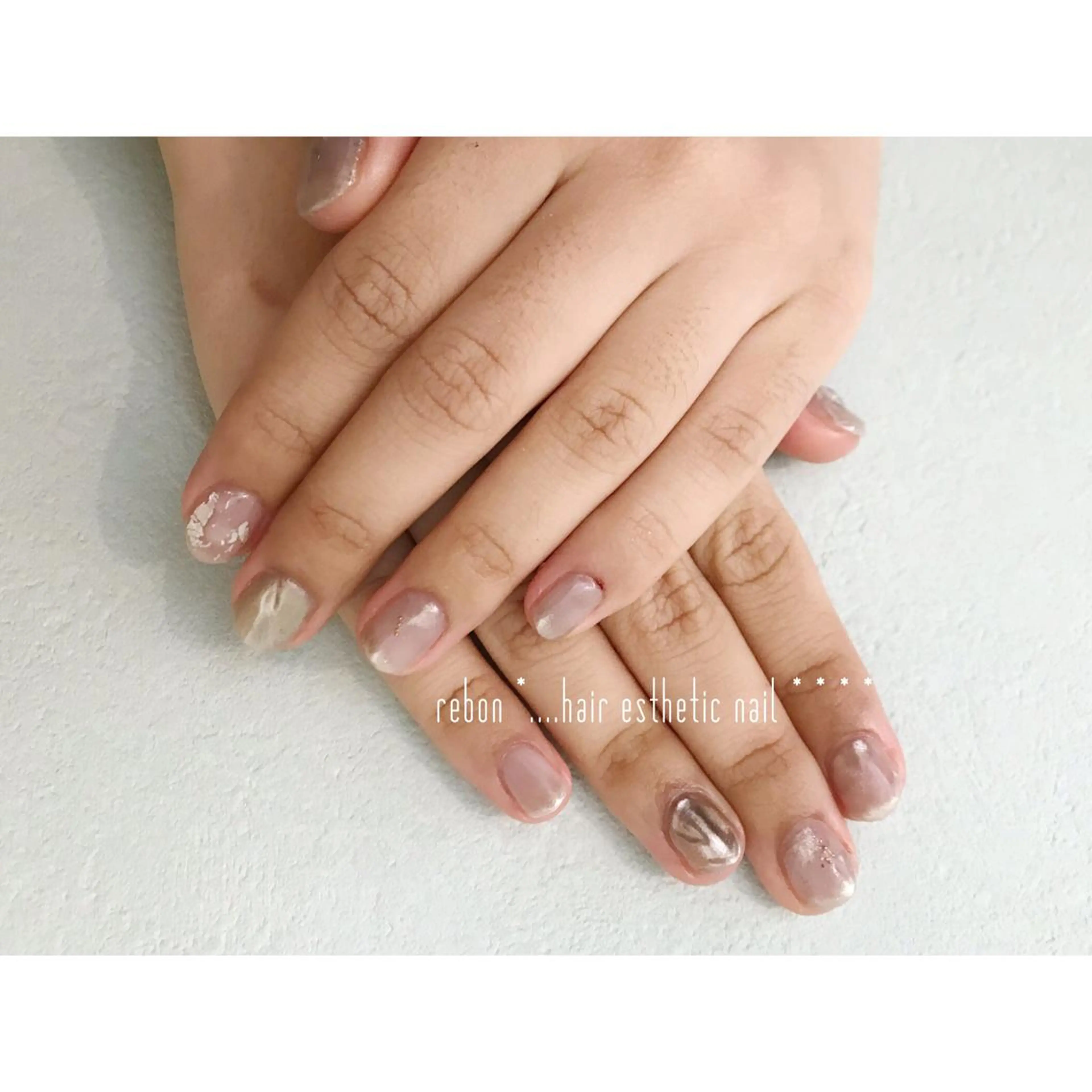 ネイル ハンドネイル フットネイル rebon＊ natsukiのネイルデザイン