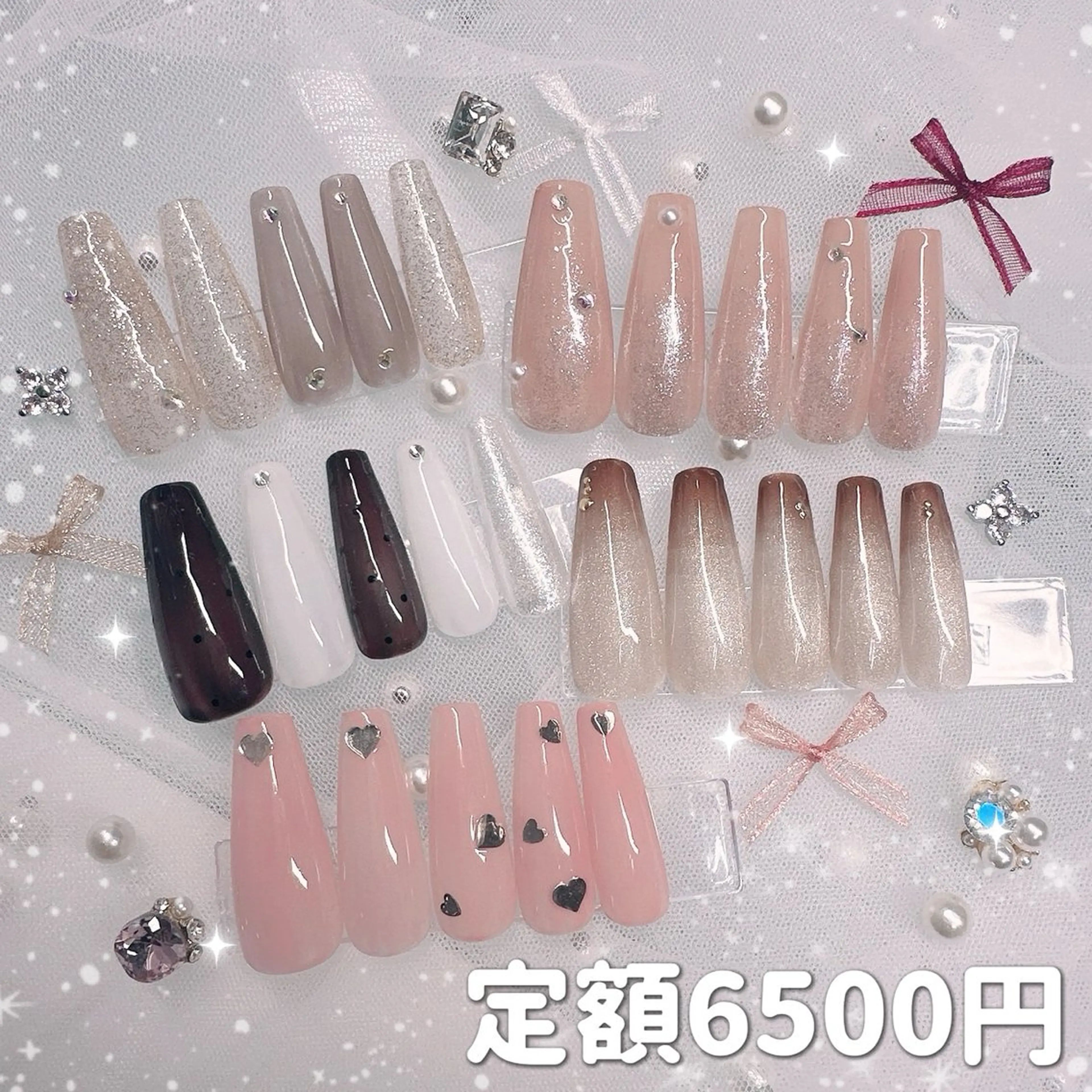 ネイル Lapi Nail 🩷長さ出し特化のネイルデザイン