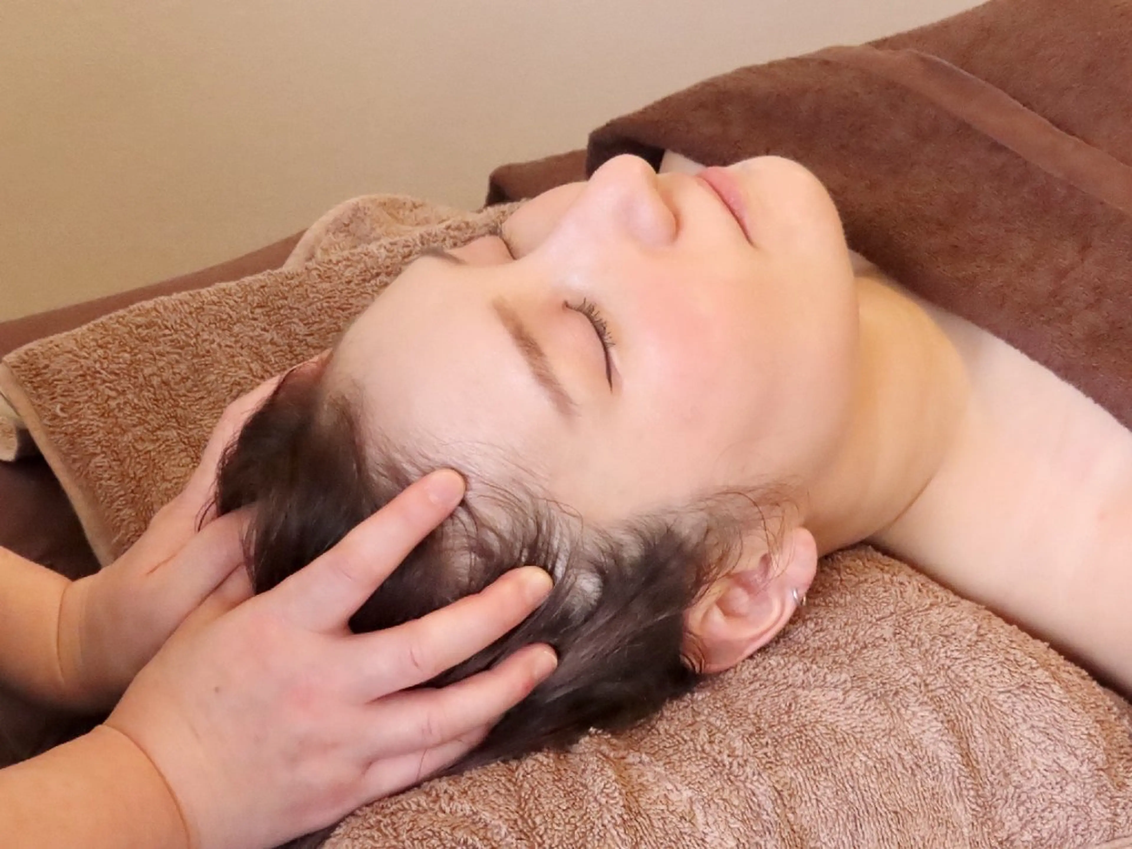 眼精疲労、脳疲労もスッキリ！ドライヘッド　30分の写真