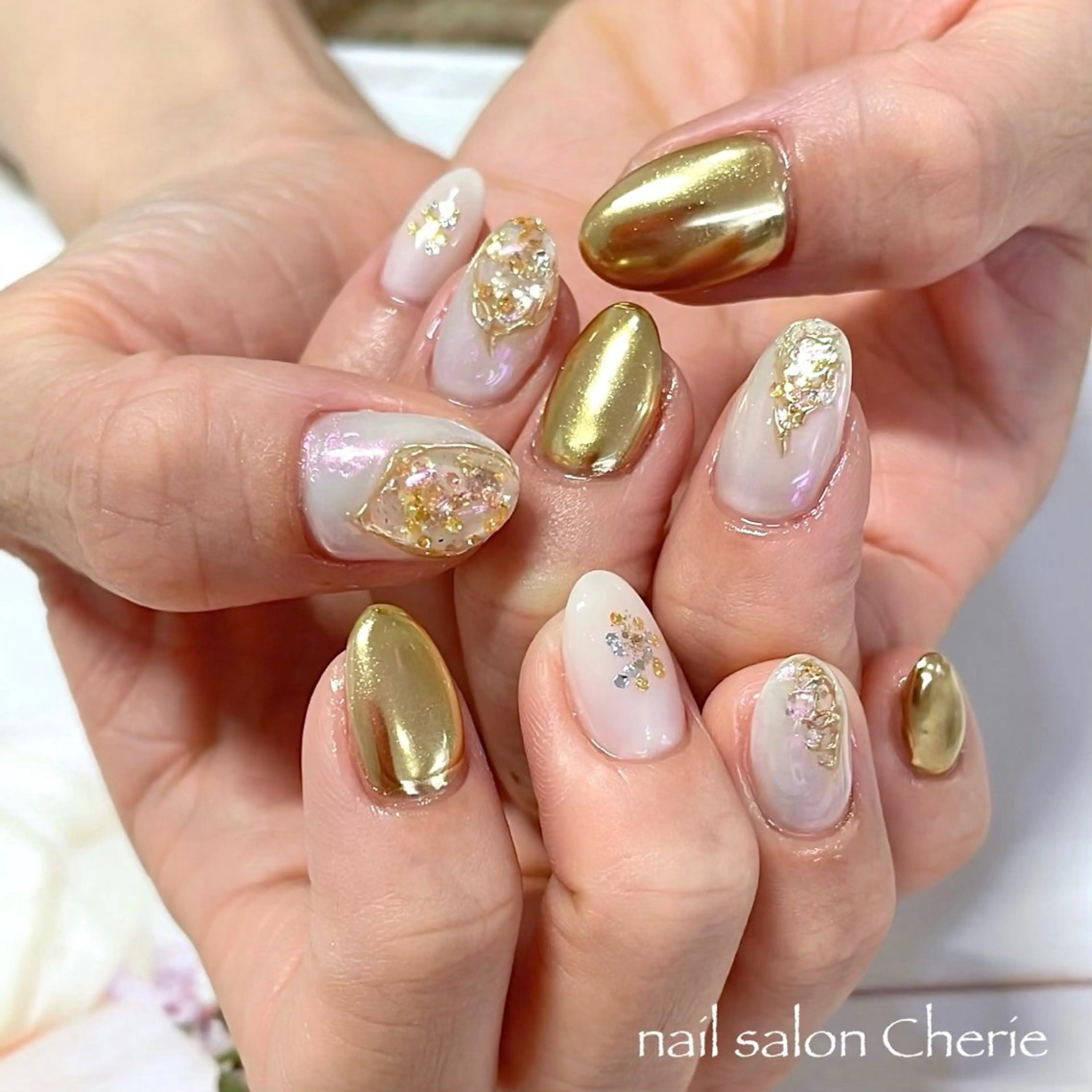 ネイル ハンドネイル nail salon Cherie ネイルサロン シェリー所属・nail salon Cherieのネイルデザイン