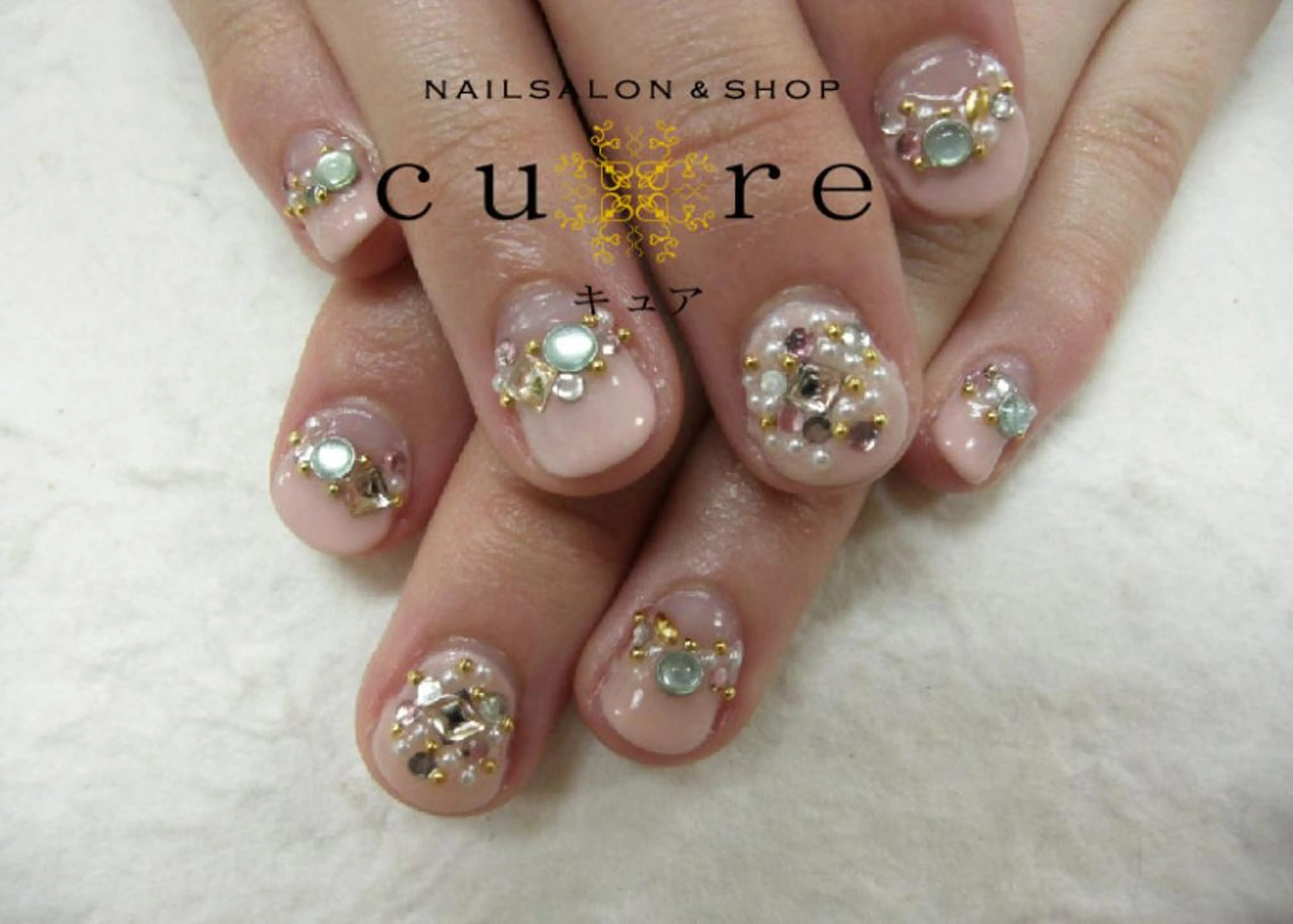 ショート ネイル ネイルサロン Cureのネイルデザイン