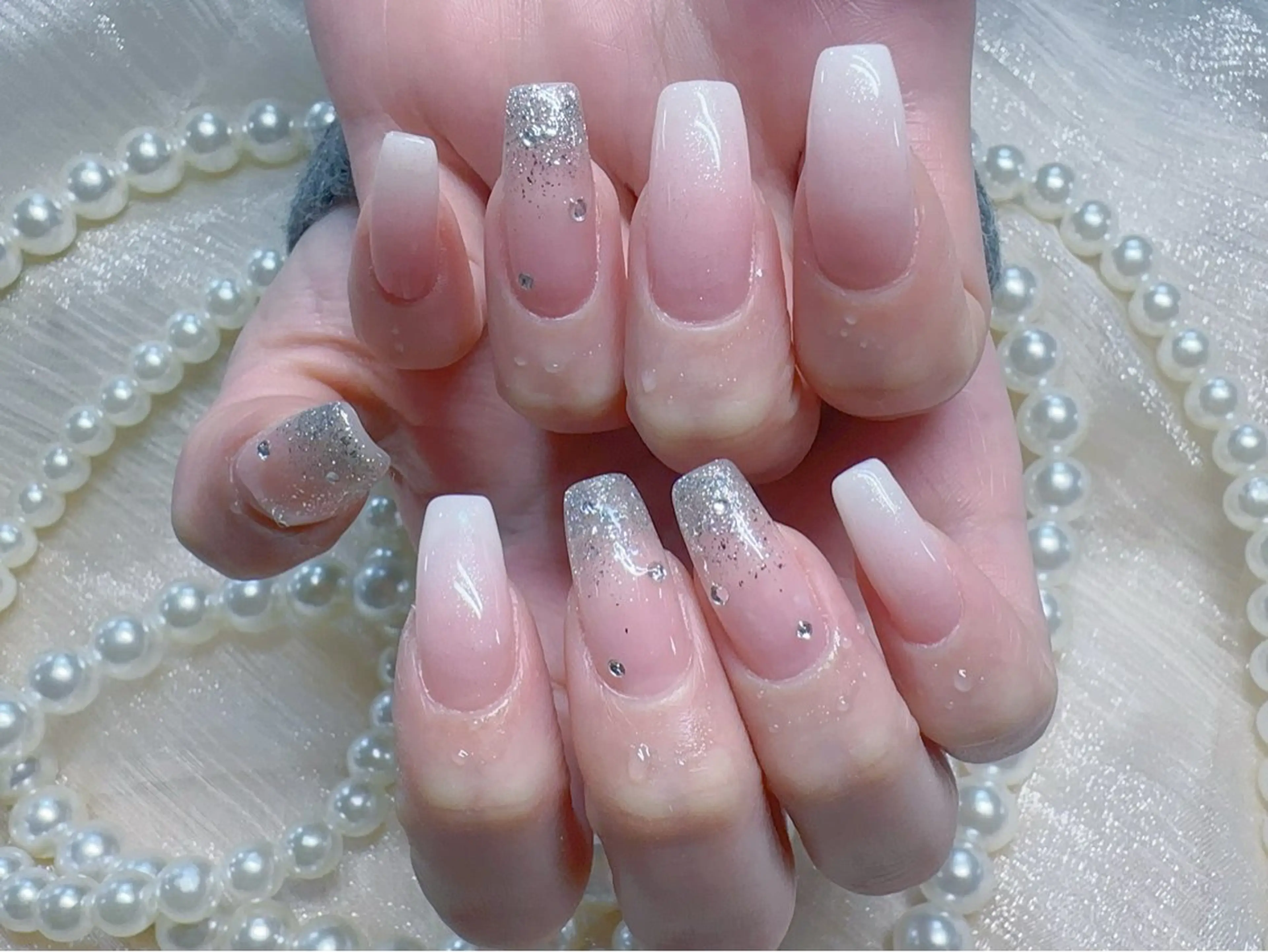 ネイル グラデーション ハンドネイル MO MO🐻のネイルデザイン