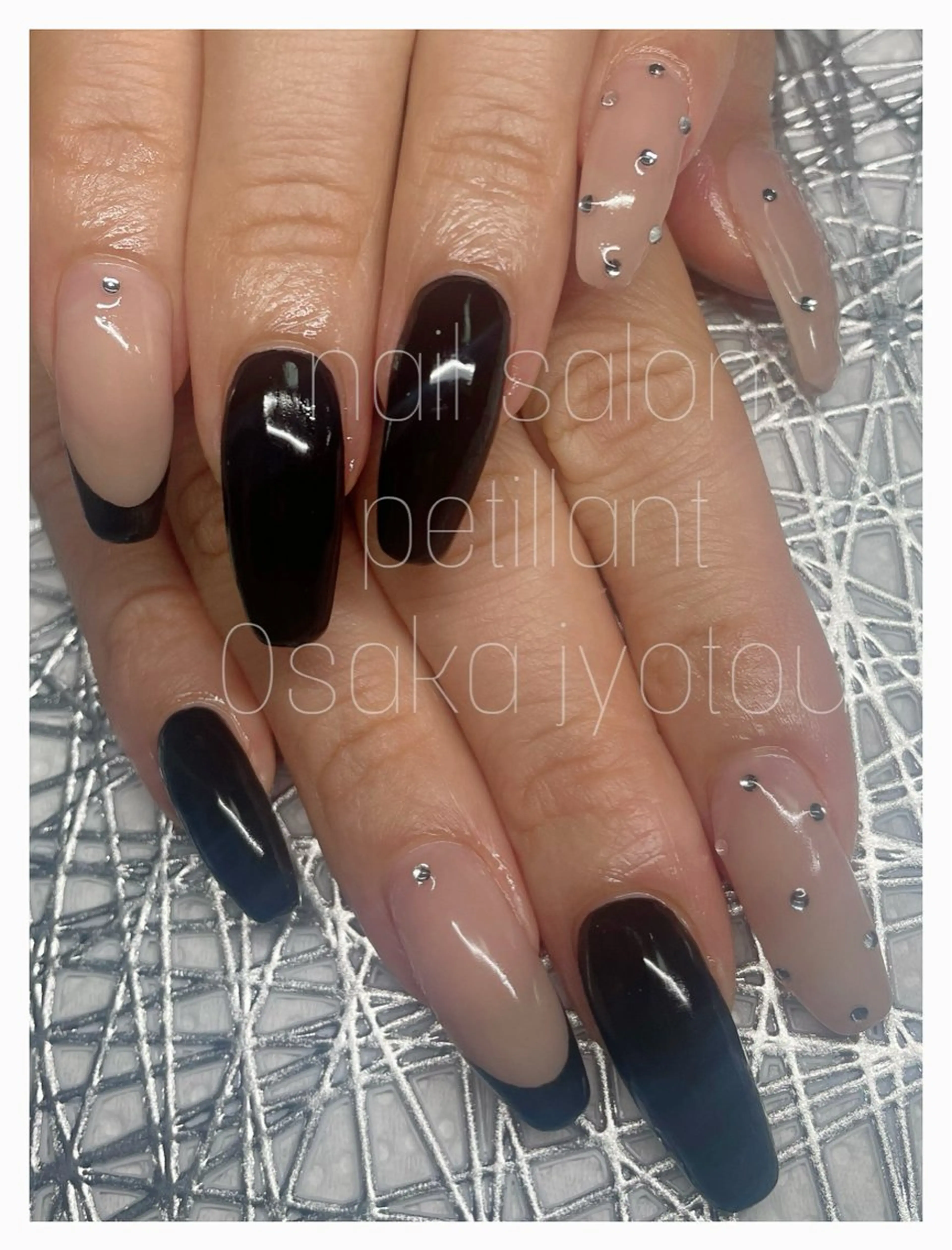 ネイル アートネイル ロングネイル シンプルネイル petillant所属・nail salon petillantのネイルデザイン