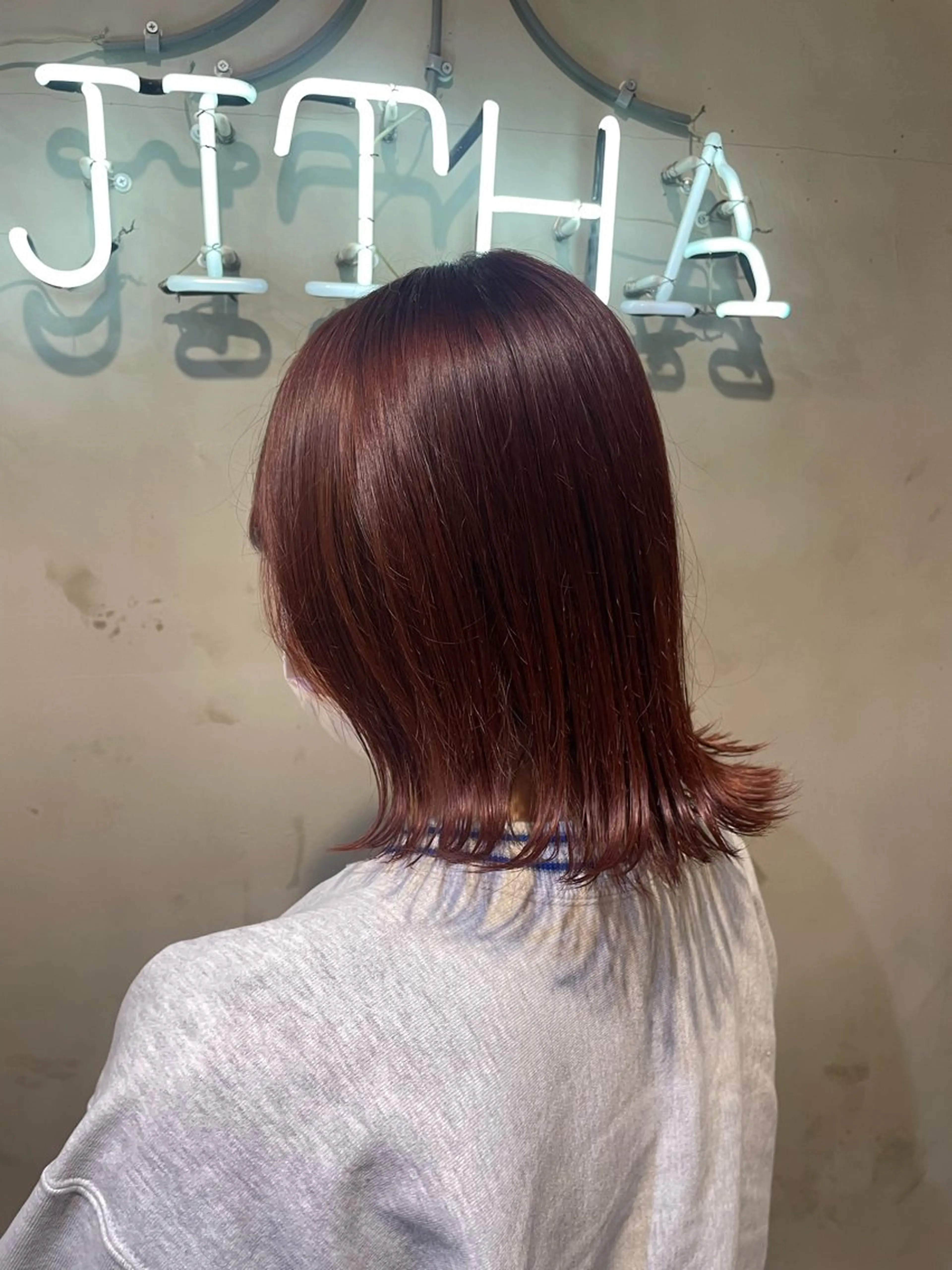 ショート カラー ヘアカラー トリートメント 🦋韓国/暖色カラー RENA🦋のヘアスタイル