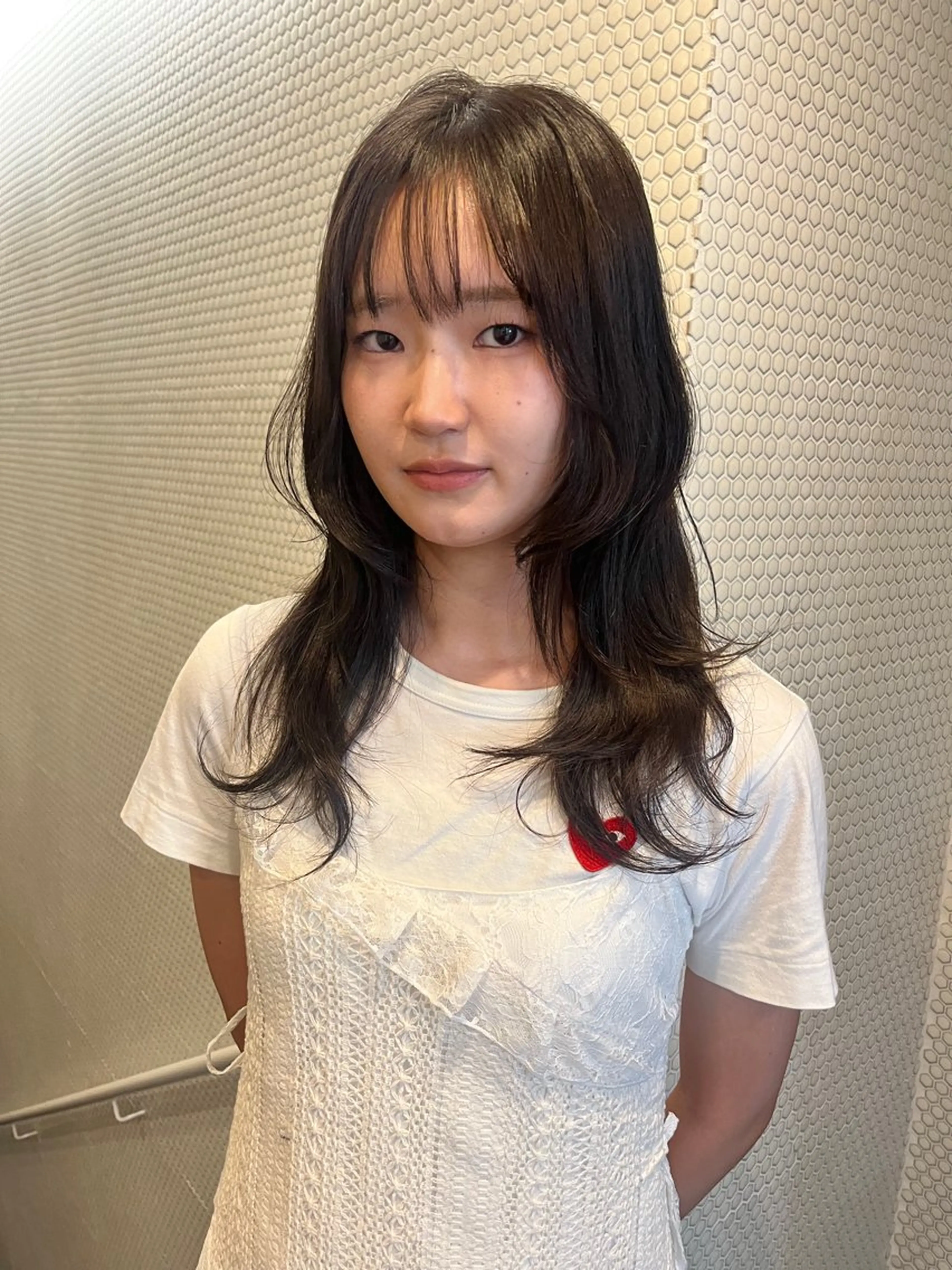 ロング レイヤー/暖色/ 髪質改善/永礼芳果のヘアスタイル