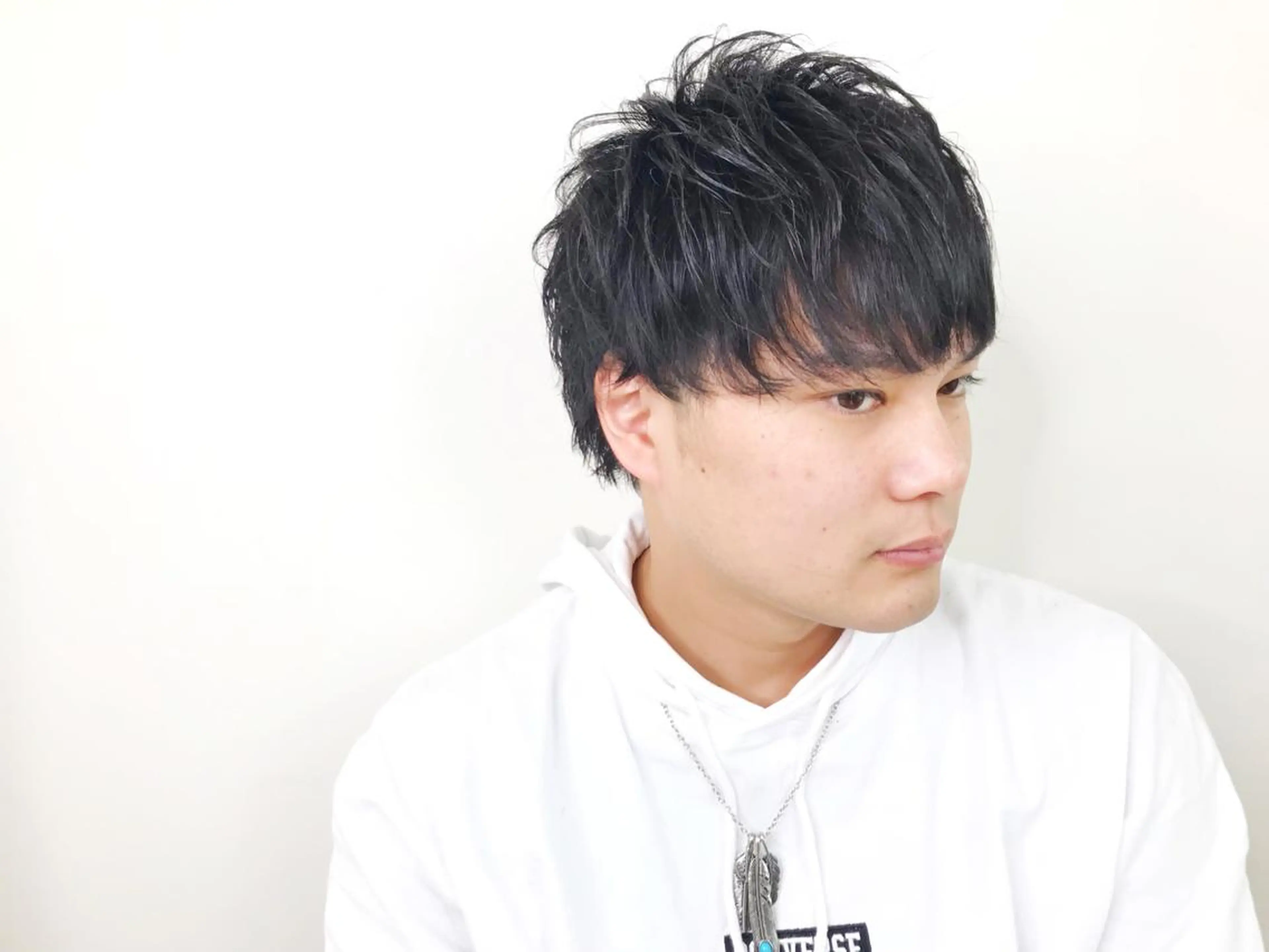 ショート ヘアアレンジ メンズ 赤み消しカラー /透明感カラー 上長のヘアスタイル