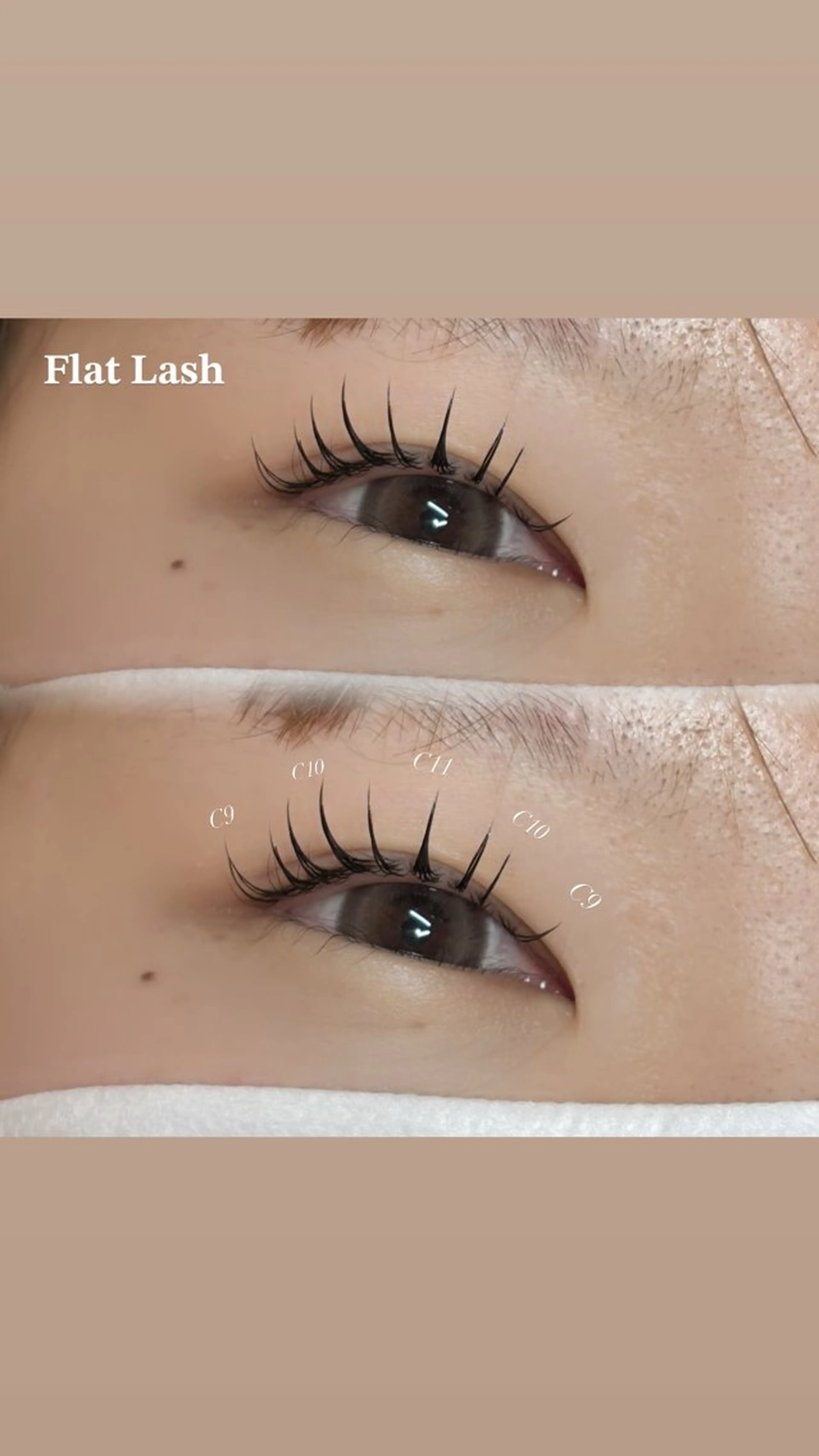 マツエク・マツパ Cカール ナチュラル マツエク YUZUKI .⋆𝜗𝜚のマツエク・マツパデザイン