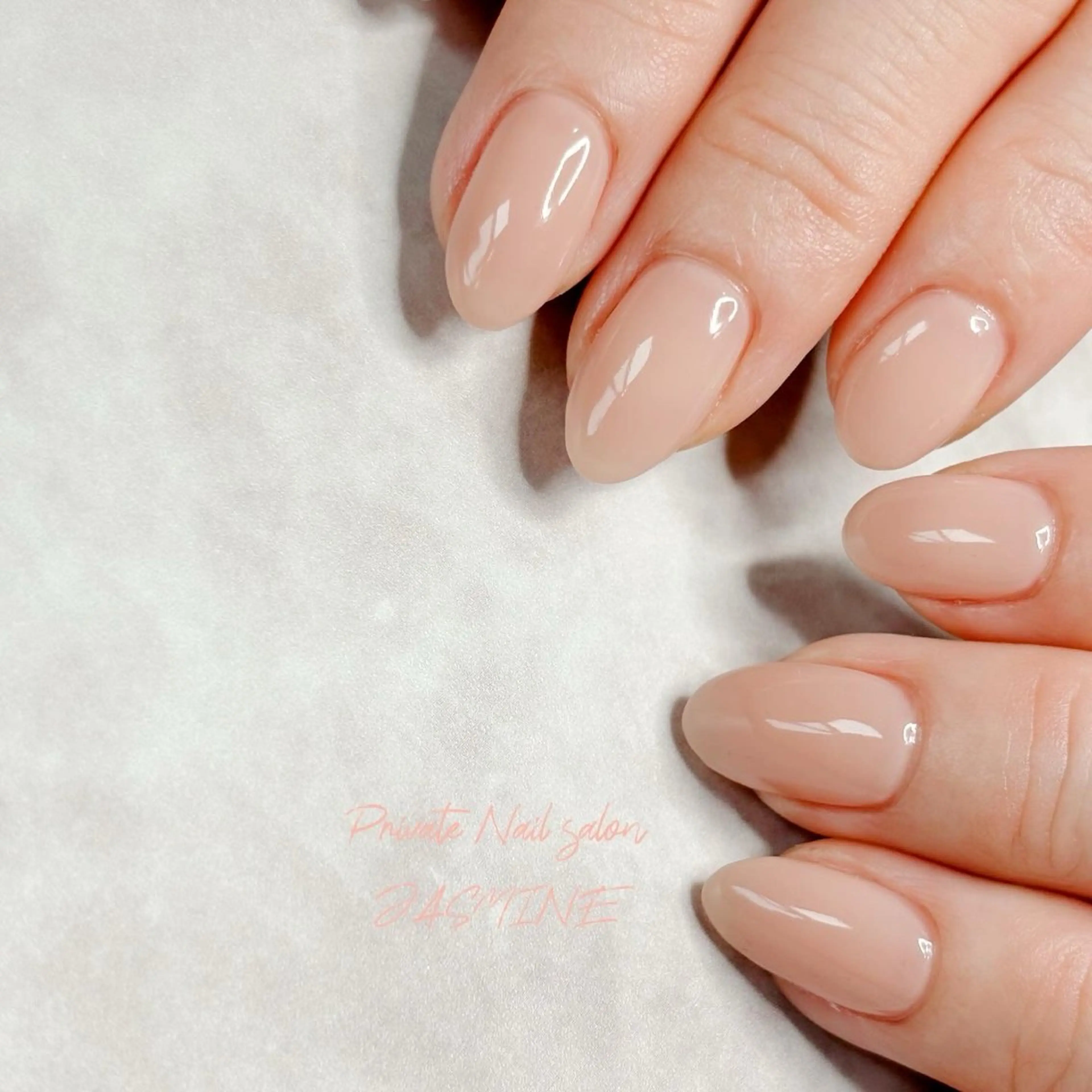 ネイル ワンカラーネイル シンプルネイル Nail salon JASMINEのネイルデザイン