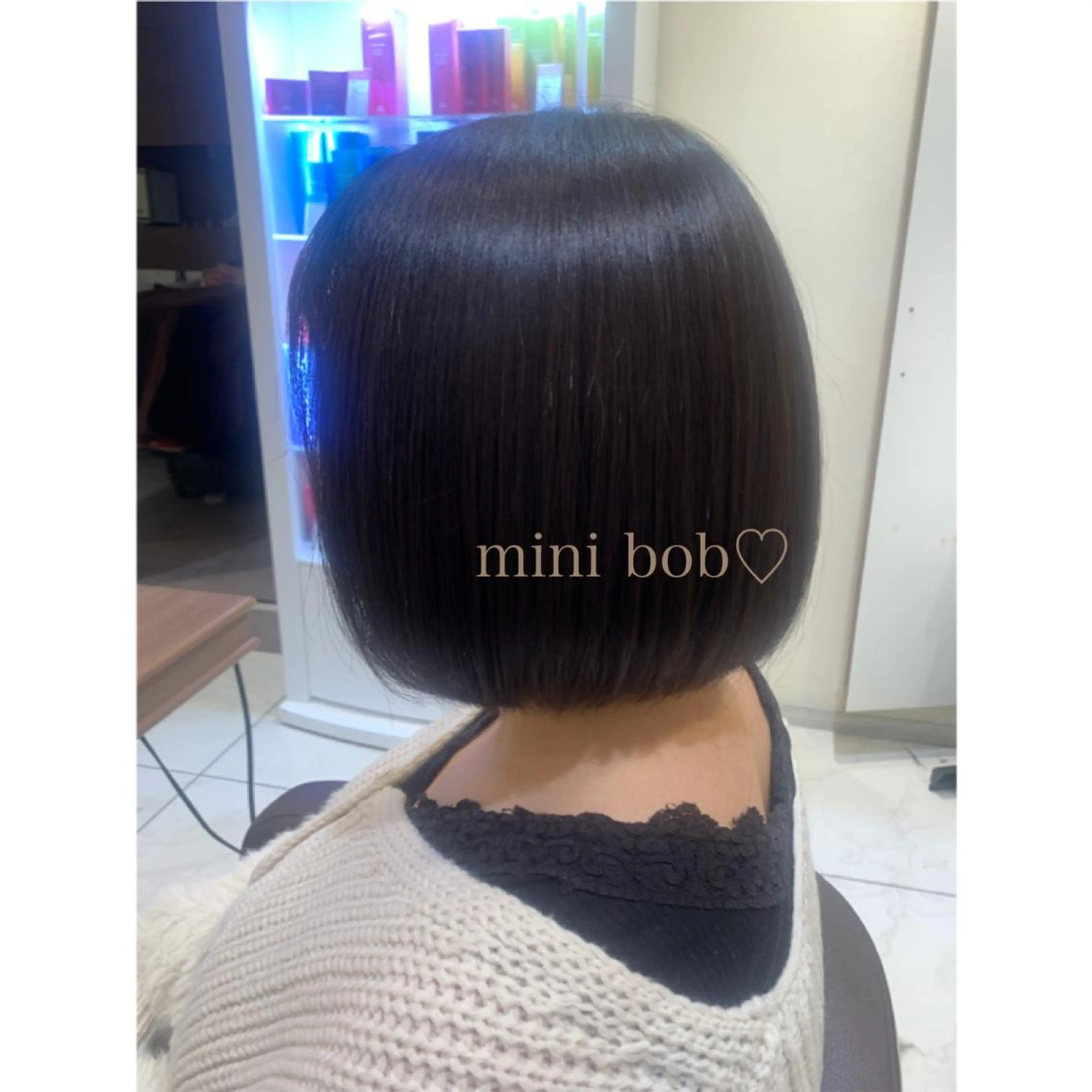 ショート ボブ Dears 香芝店所属・関 優希のヘアスタイル