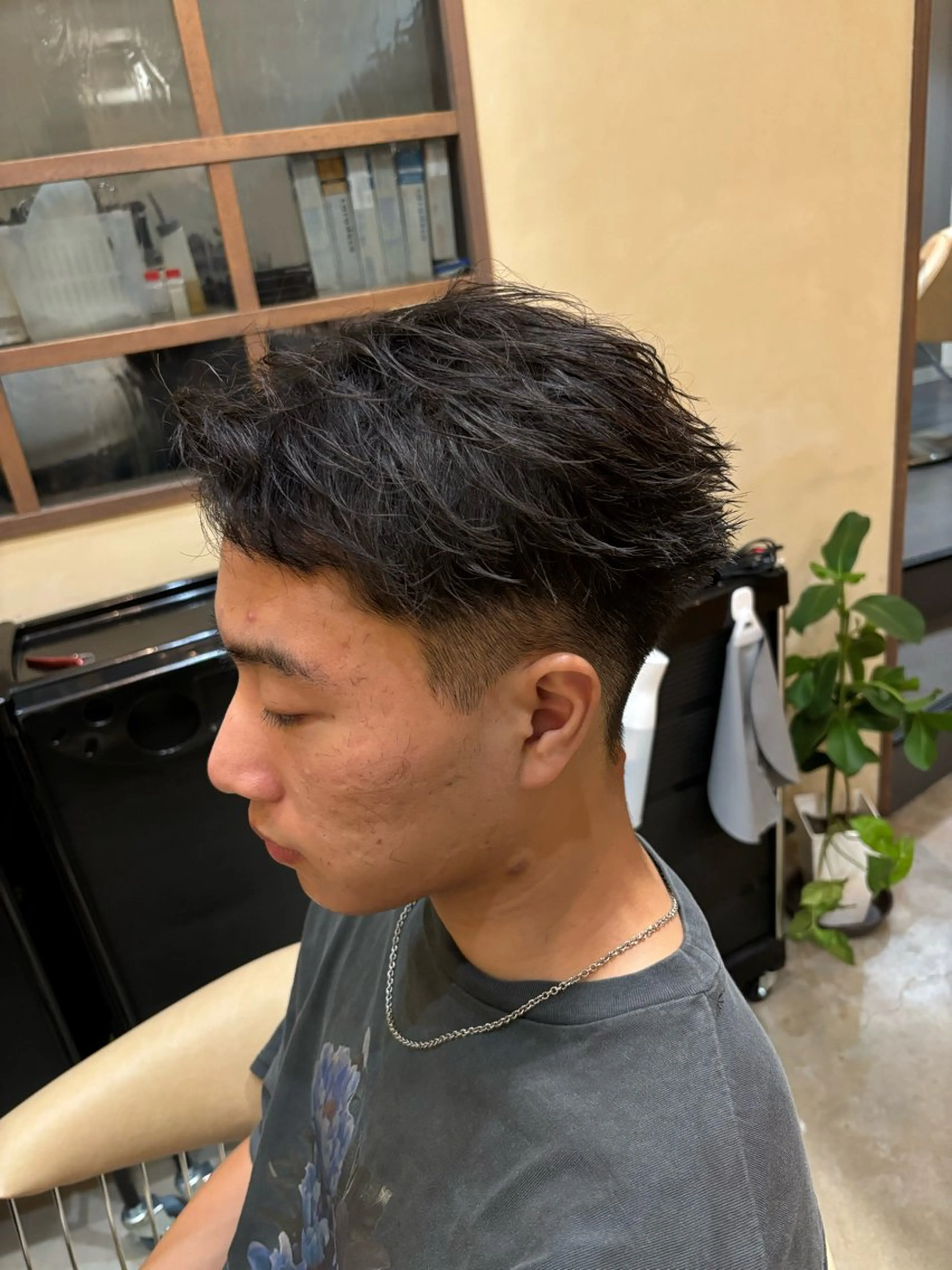 ショート メンズ 鹿児島 TSUBASAのヘアスタイル