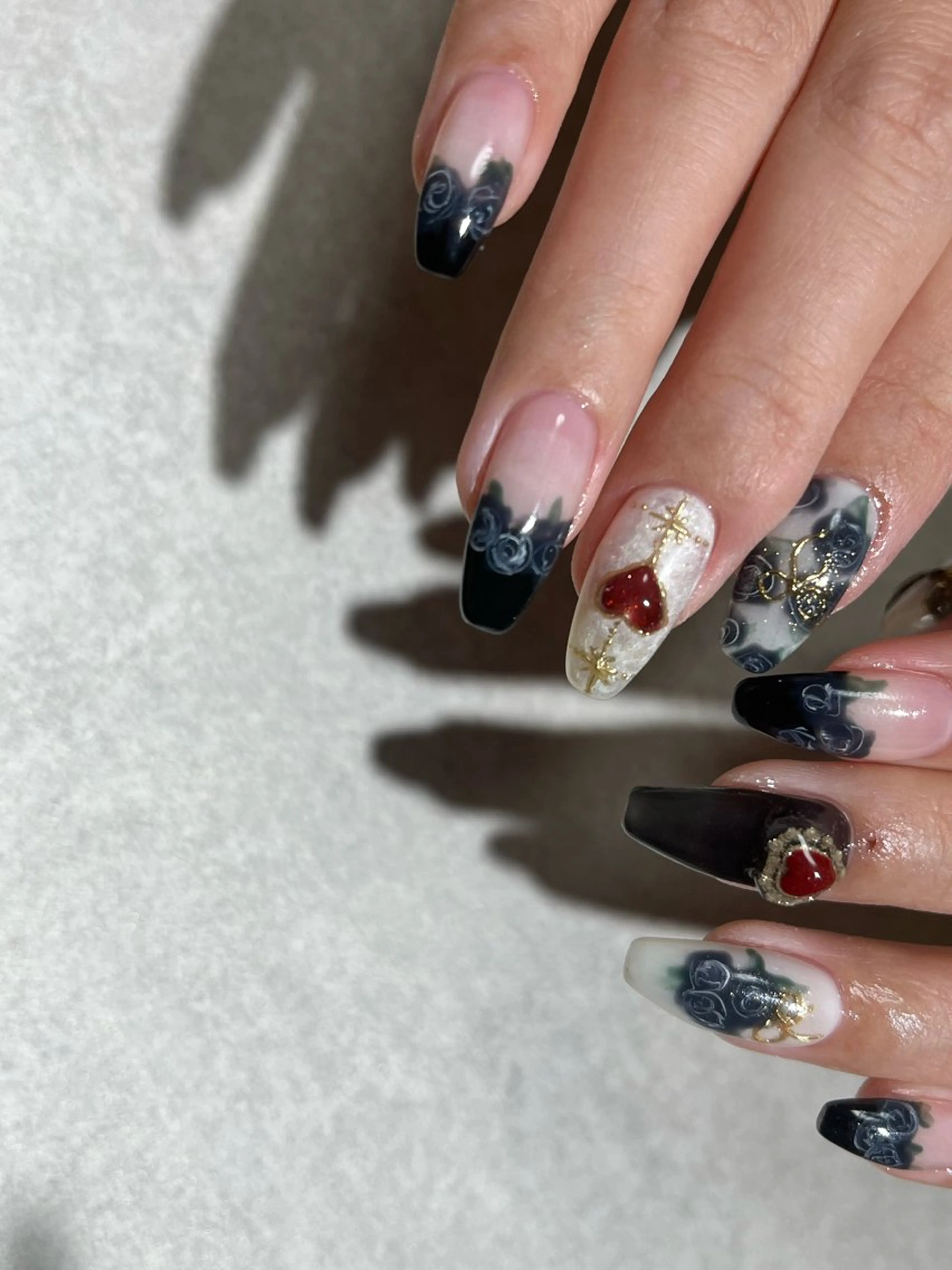 ネイル ロングネイル ハンドネイル repos 金山ネイルサロンのネイルデザイン