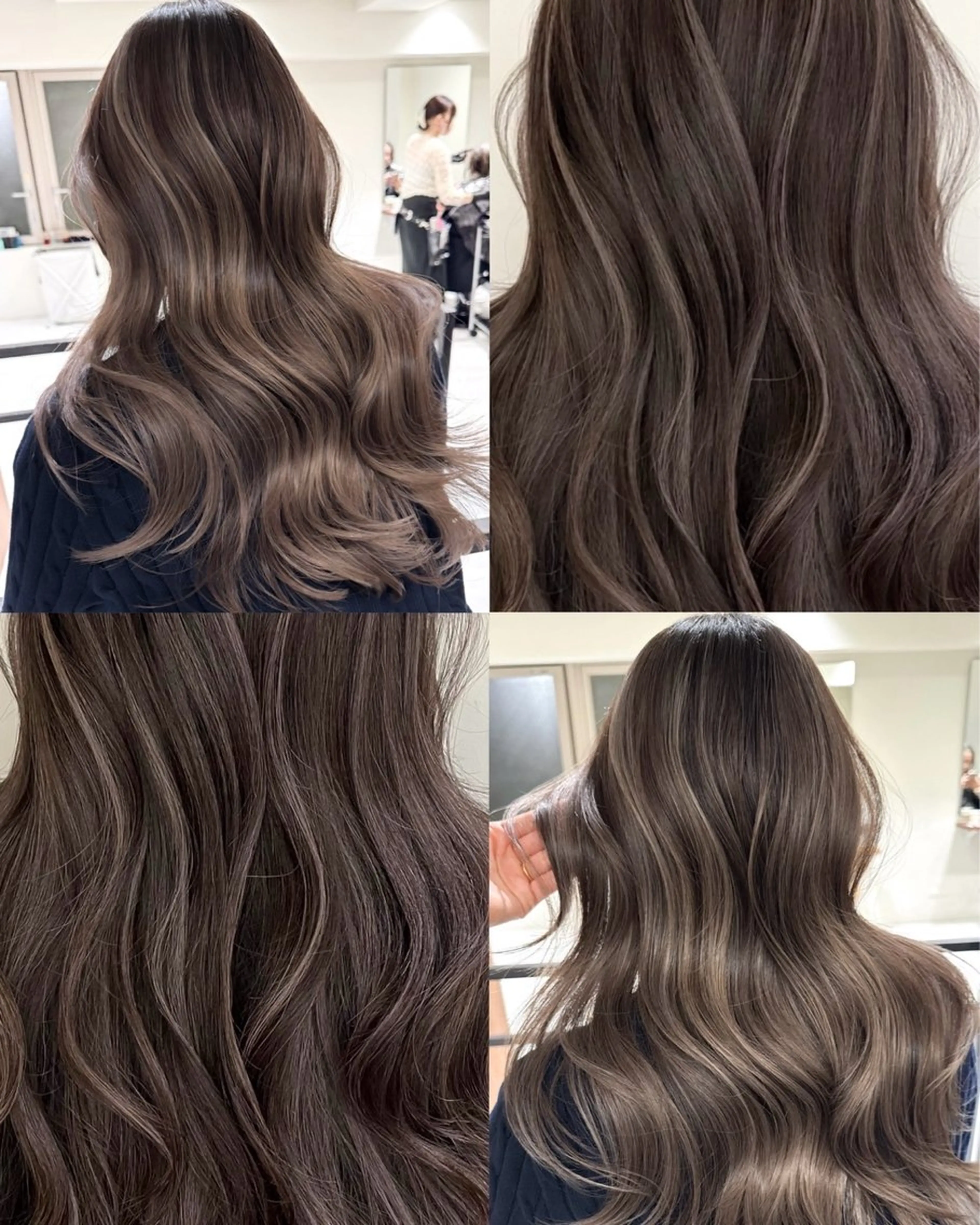 ロング カラー ✨ハイライトの達人 ボブ/ショート/雪下のヘアスタイル