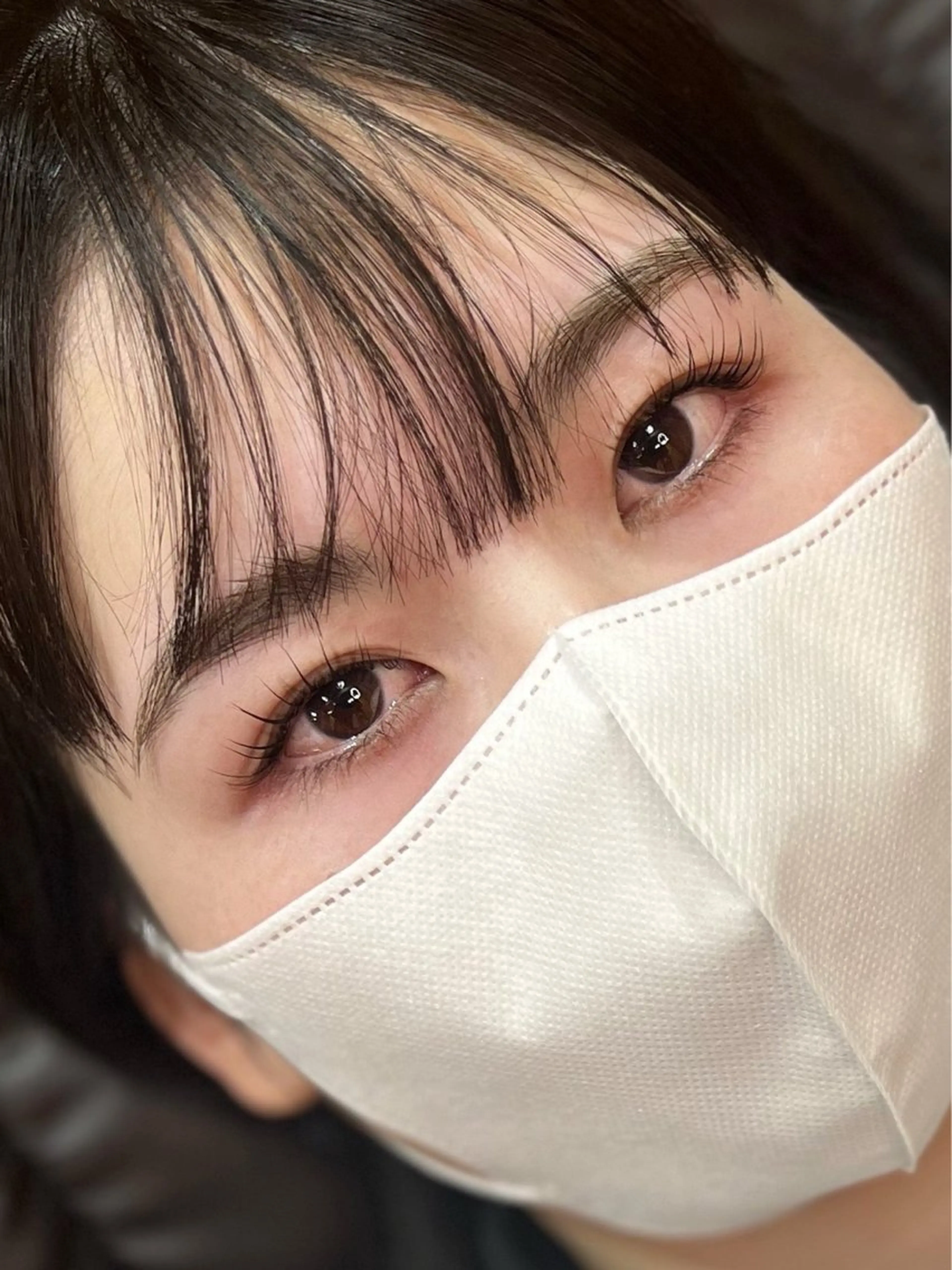 マツエク・マツパ ナチュラル 一重×まつ毛パーマ ワックス脱毛 眉カット pico所属・pico 守口 大日 門真 寝屋 摂津のマツエク・マツパデザイン