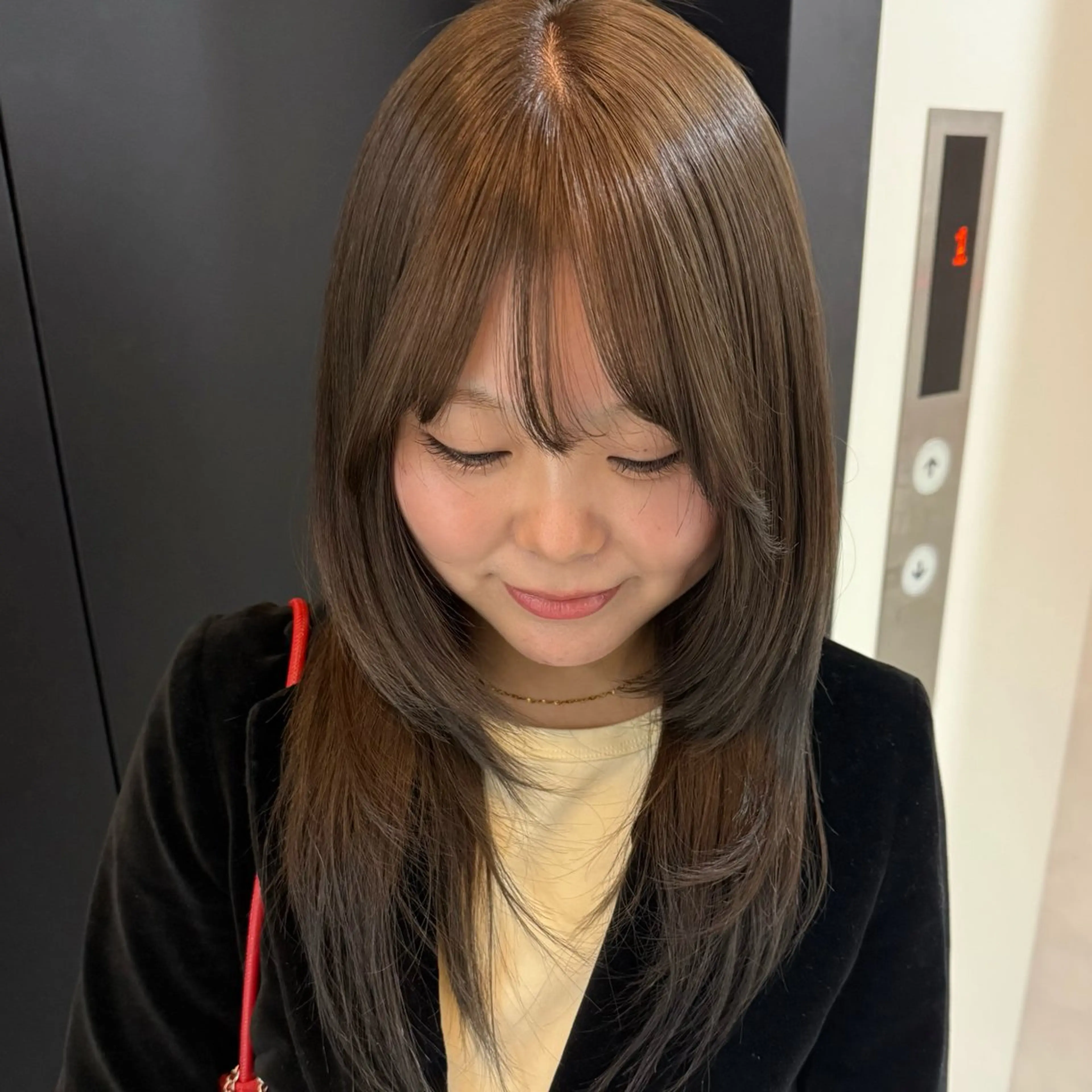 カラー ヘアカラー KAHO 大阪カラーモデル募集のヘアスタイル