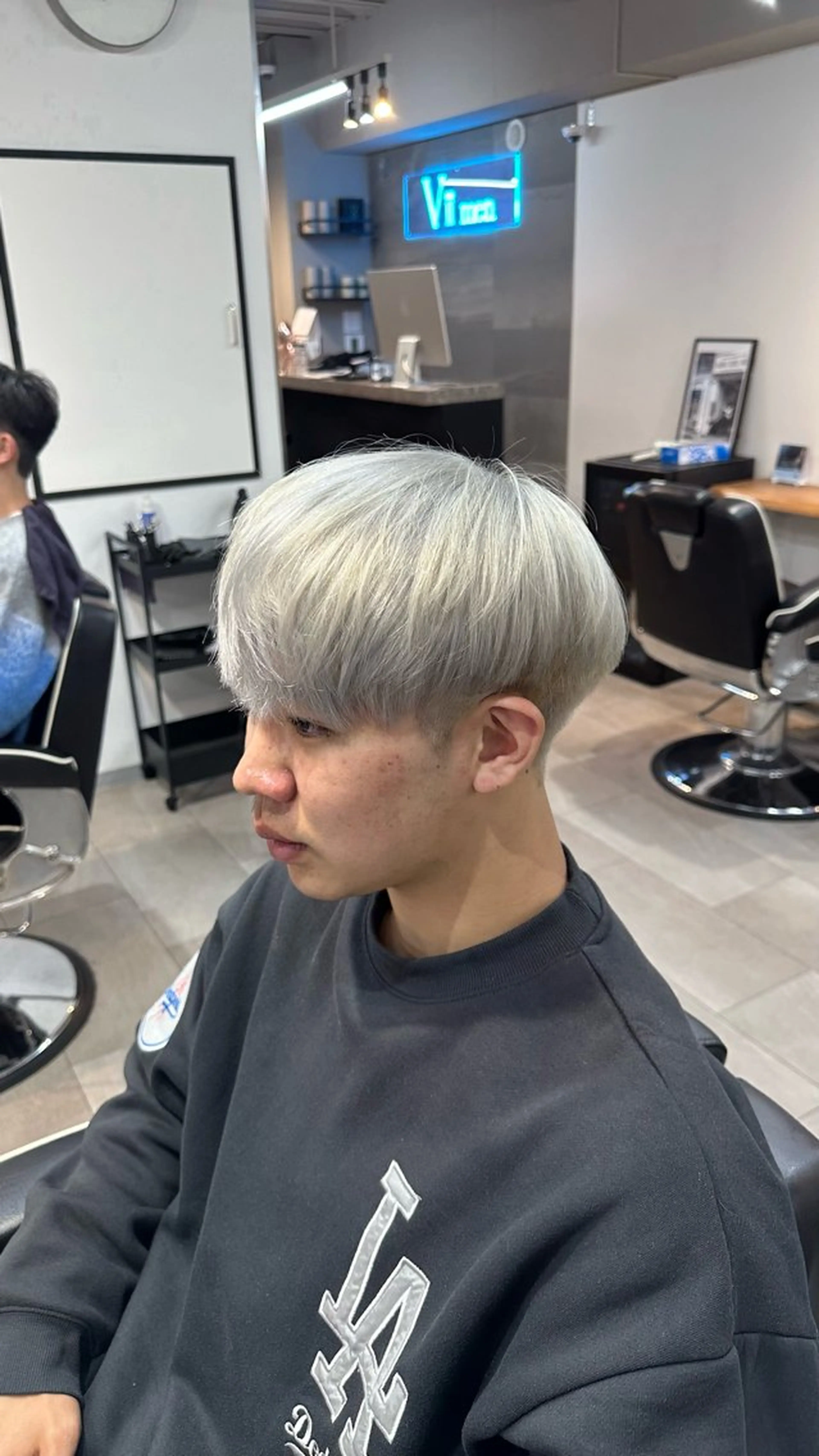 カラー メンズ 律喜/パーマ /メンズ/フェードのヘアスタイル