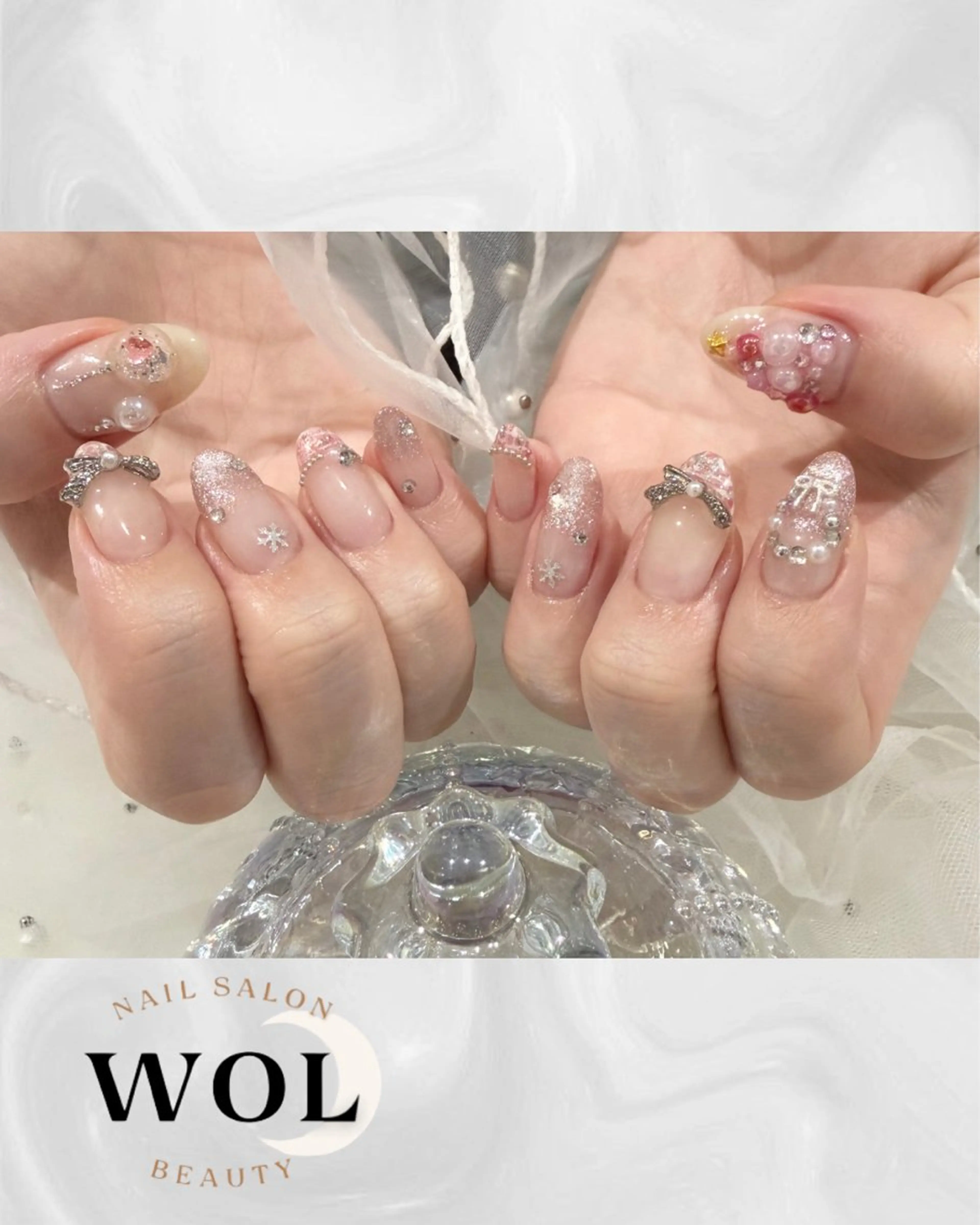 ネイル ハンドネイル nailsalon🌙WOL所属・WOL🌙 momokoのネイルデザイン