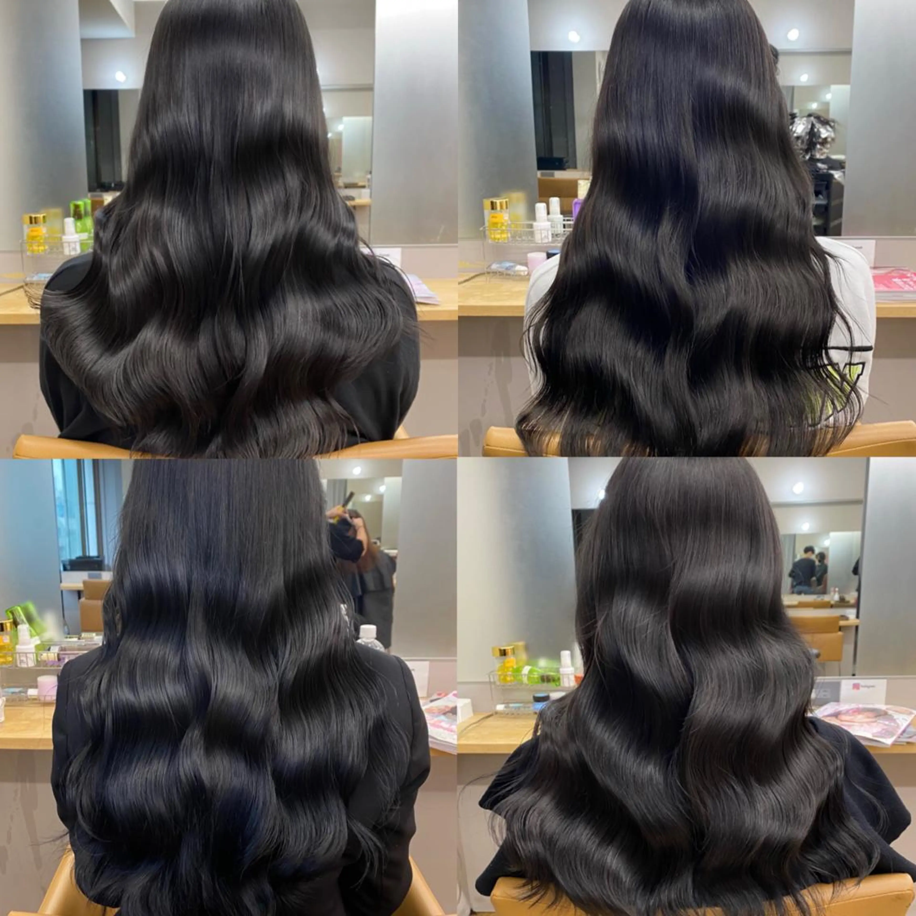 ロング カラー イルミナカラー トリートメント カット ヘアカラー トリートメント ヘアセット wehlen【ヴェーレン】所属・プル艶職人/ にしものヘアスタイル