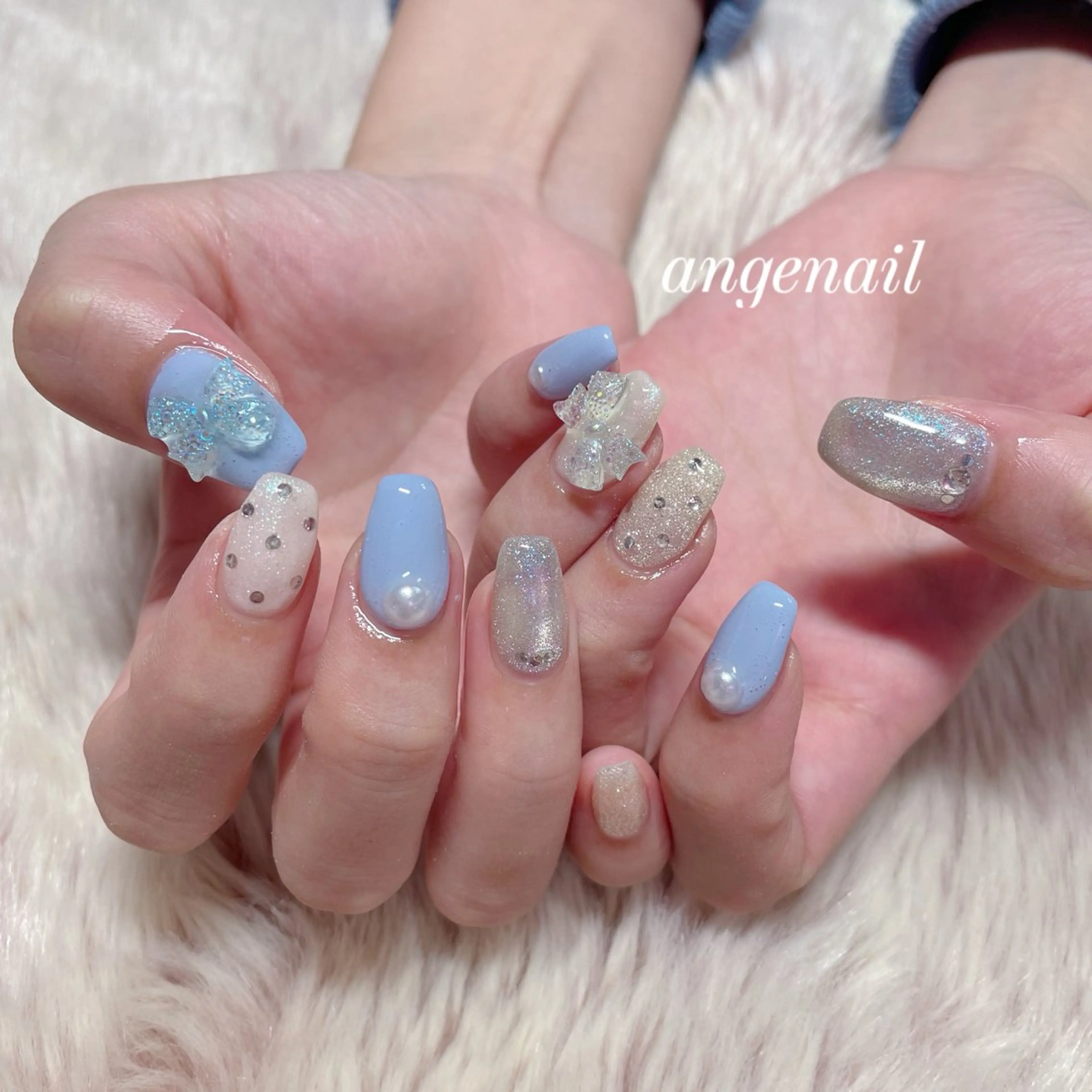 ネイル ハンドネイル オーナーネイリスト MAKIのネイルデザイン