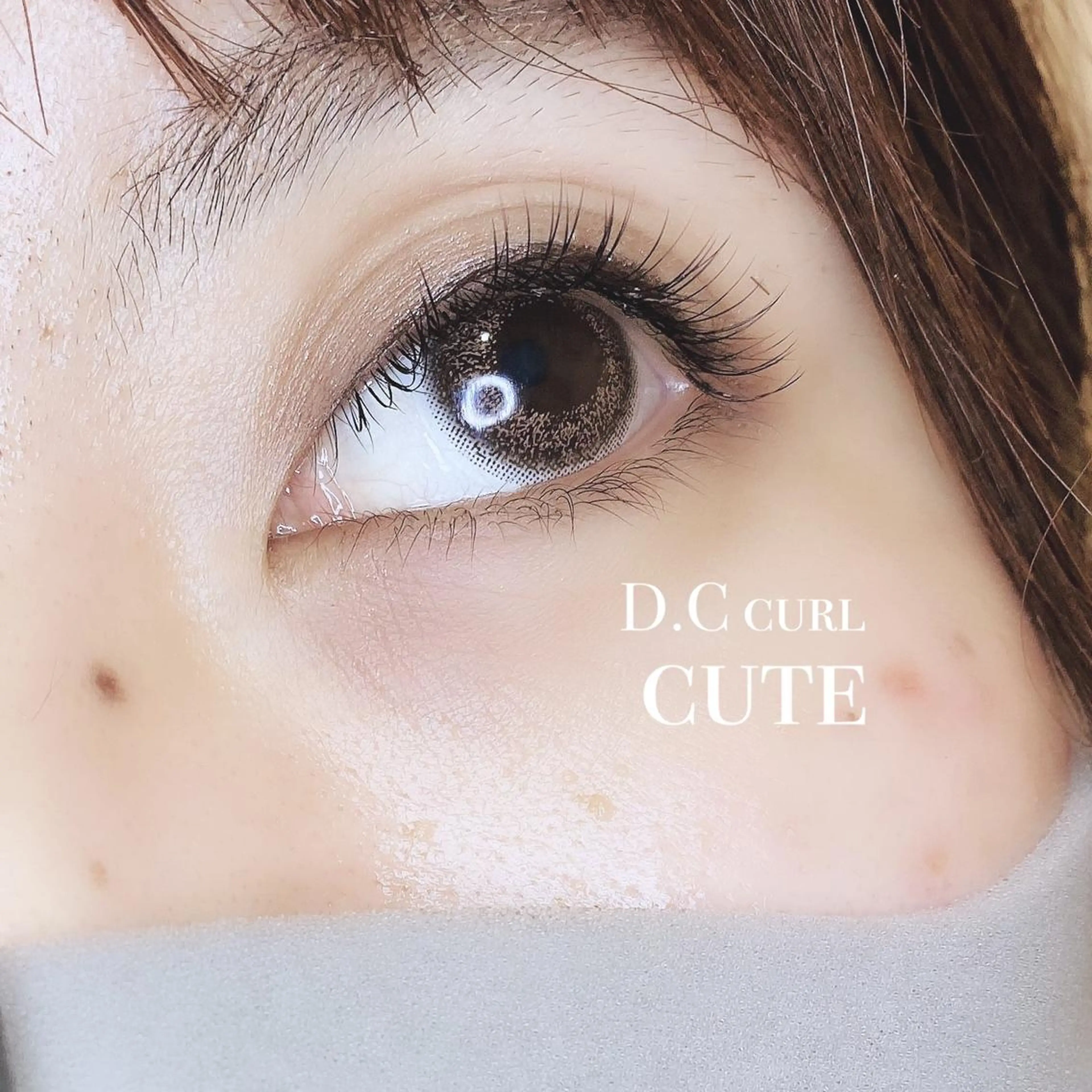 マツエク・マツパ フラットラッシュ hairdressing salon　mulum所属・Kasumi 店長のマツエク・マツパデザイン