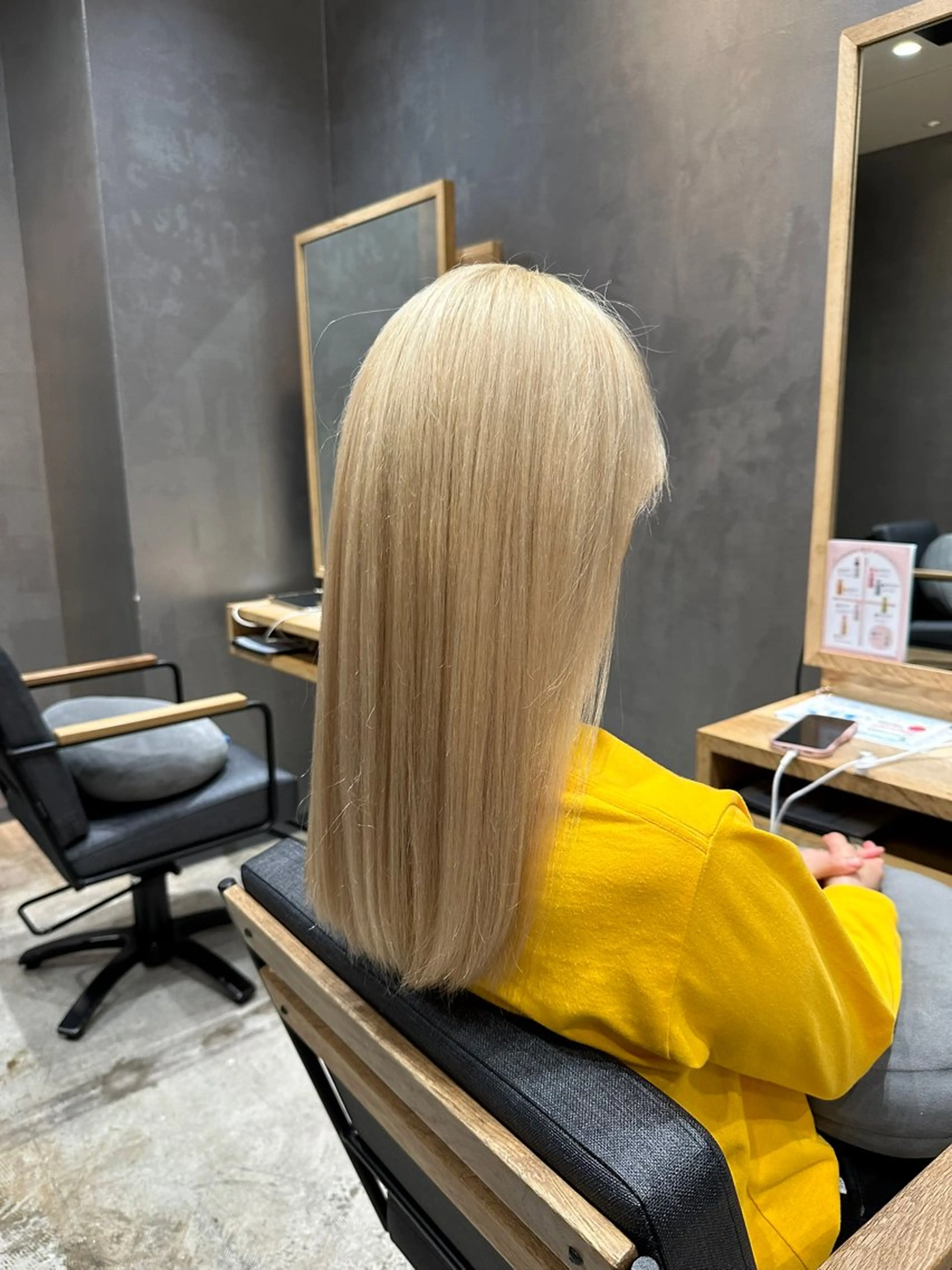 セミロング 上村 颯のヘアスタイル