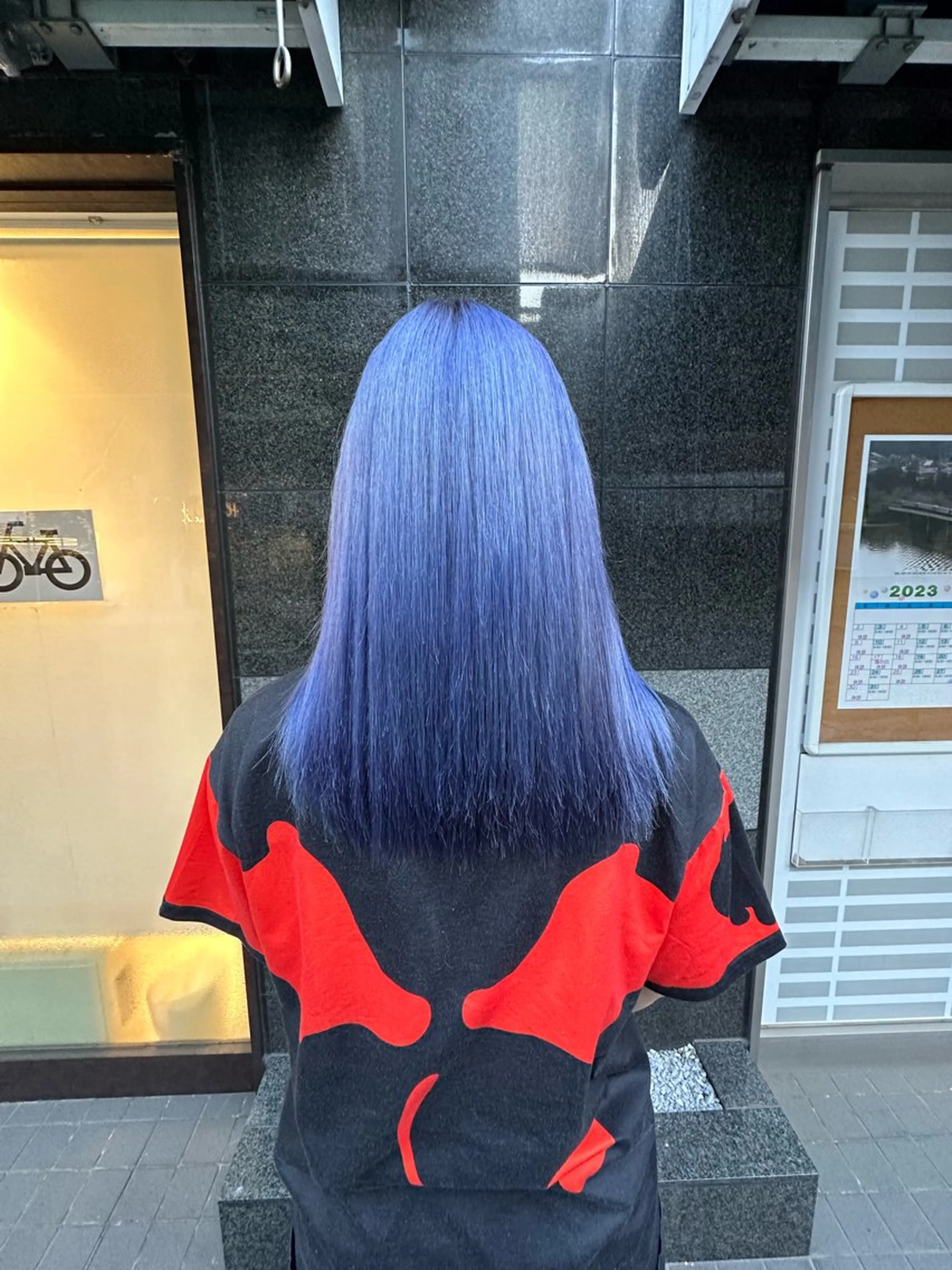 ロング カラー ‪❥ブリーチ💗 MIKUのヘアスタイル