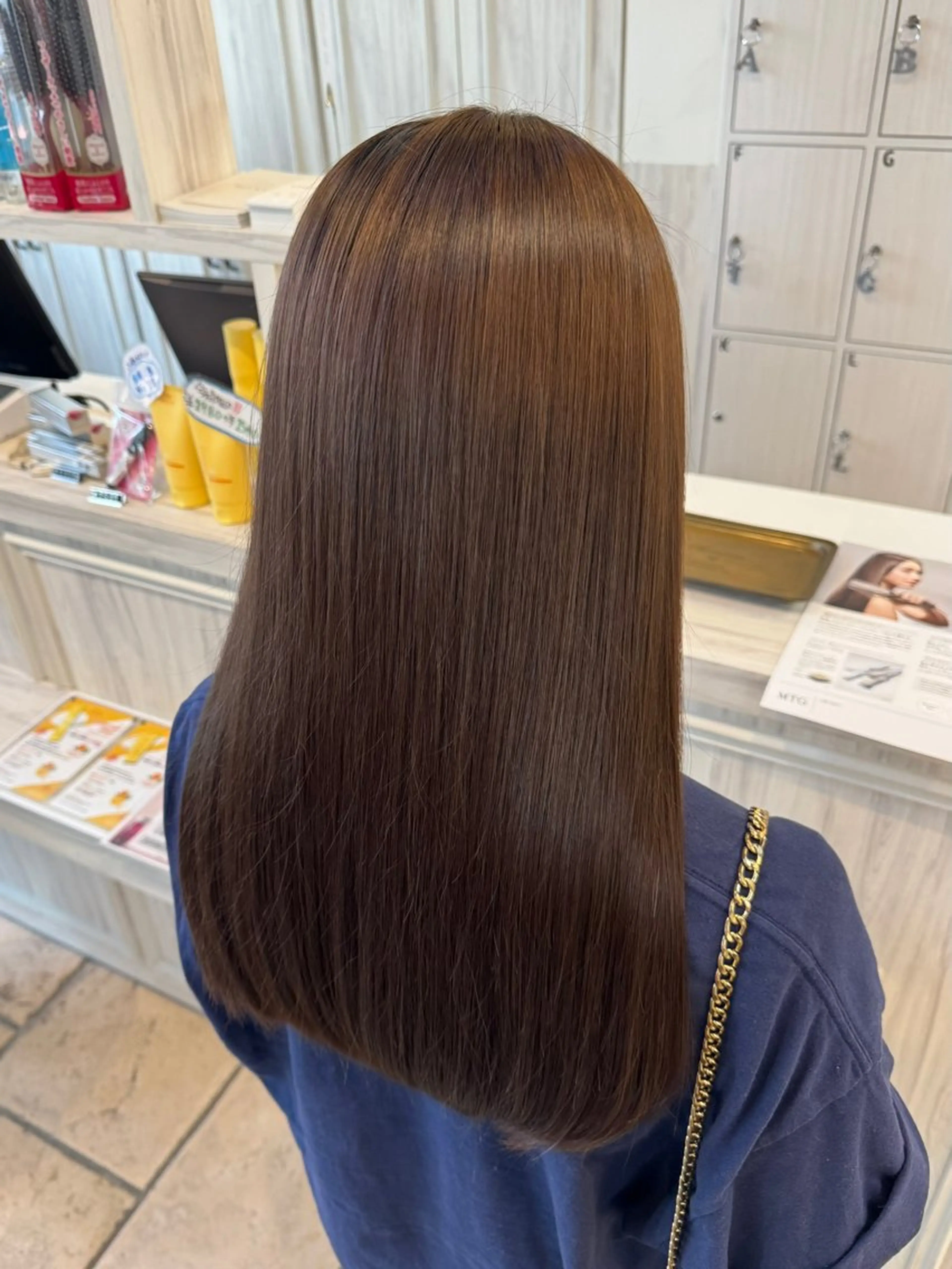 ロング Yamaoka Mikuのヘアスタイル