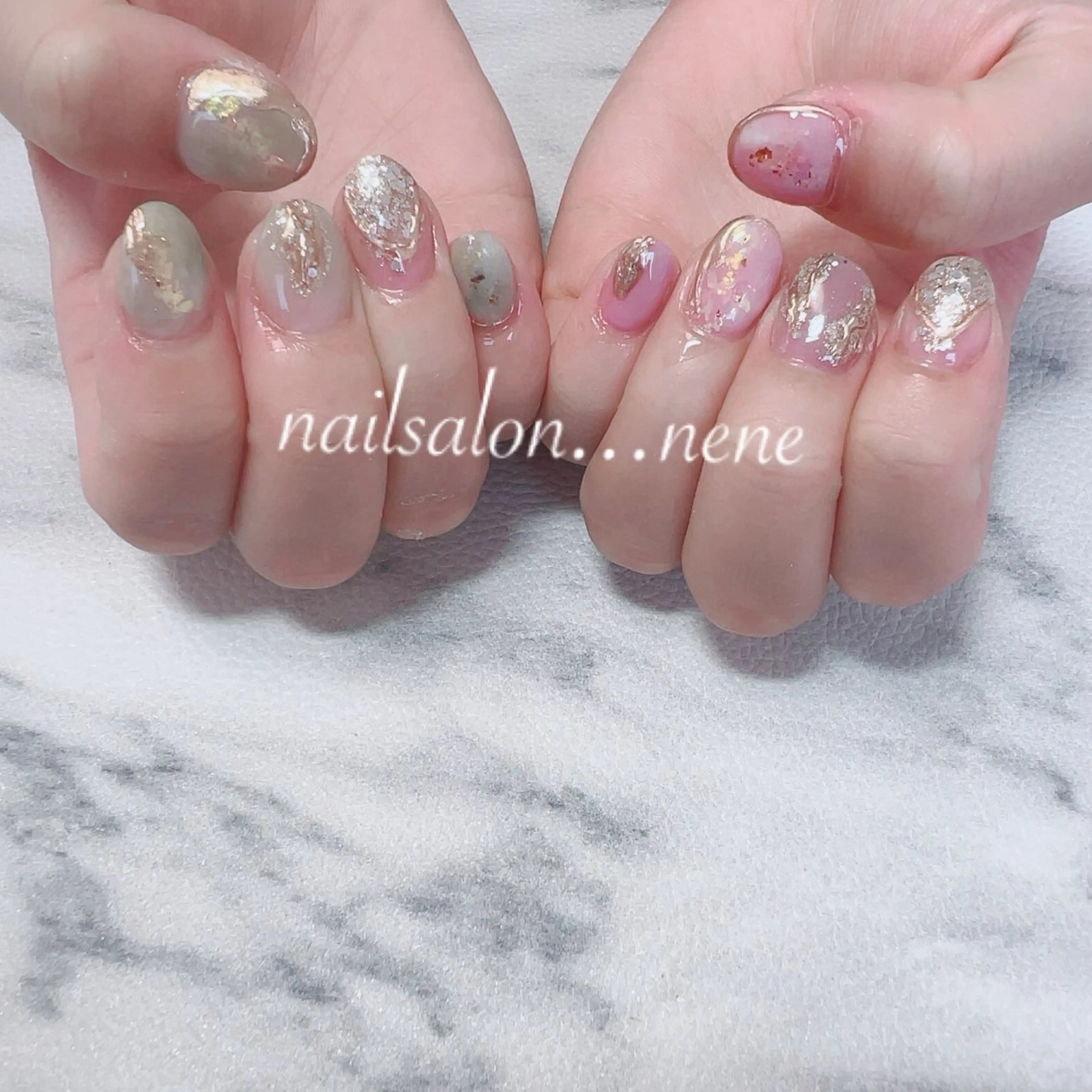 ネイル ニュアンスネイル nailsalon ...neneのネイルデザイン