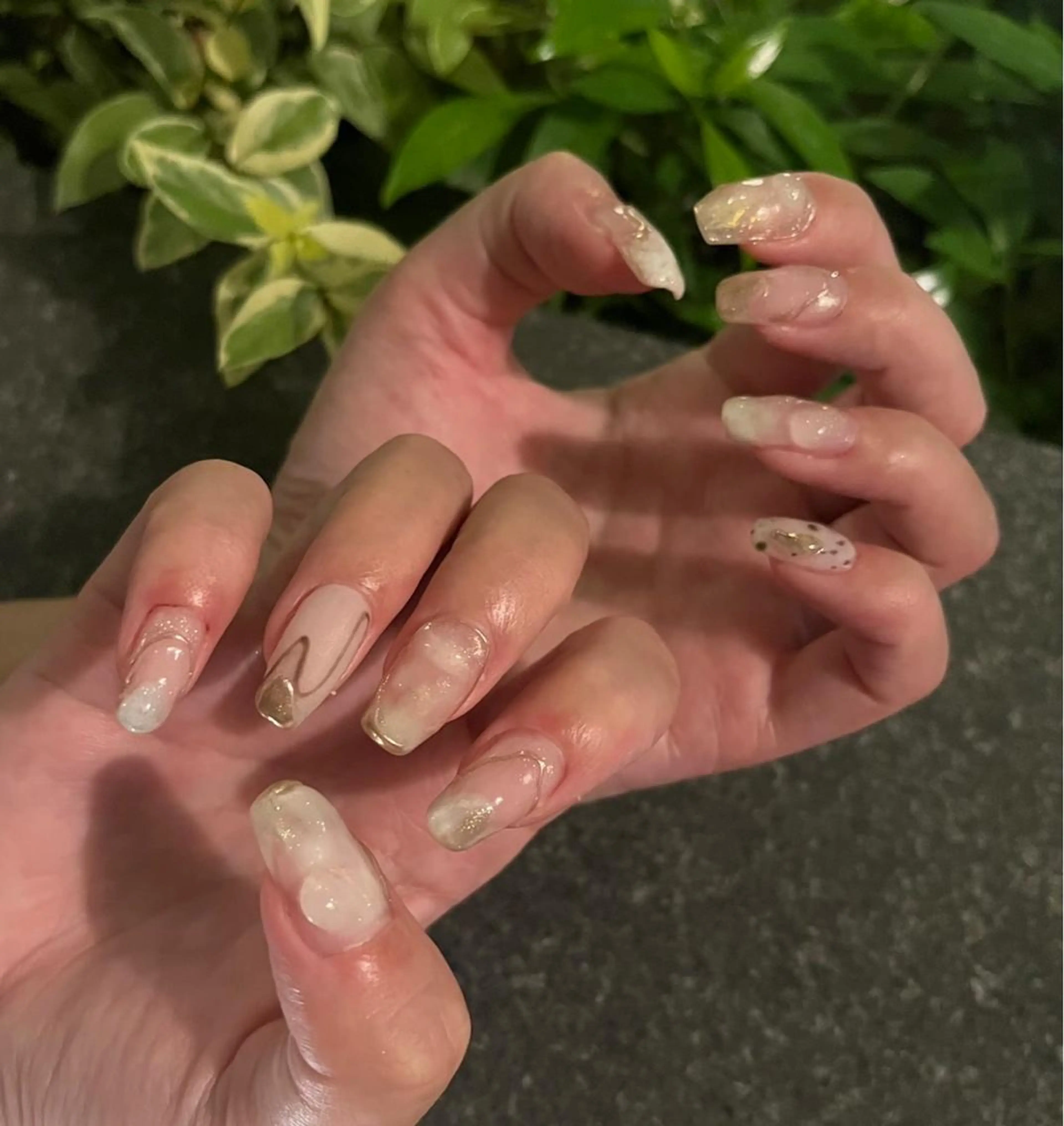 ネイル ハンドネイル Nail Salon Coffret西中島店所属・coffret　酒井 萌のネイルデザイン