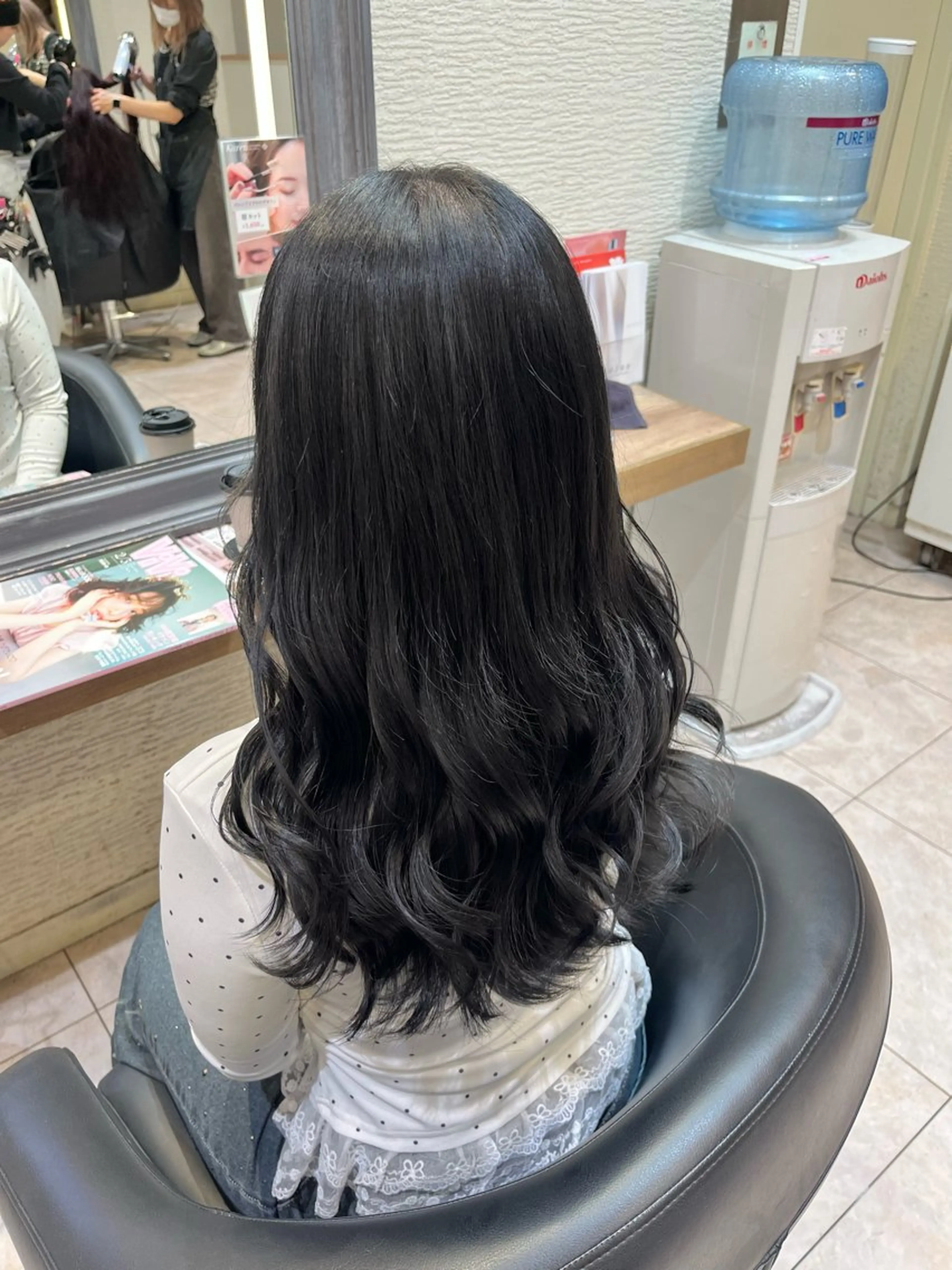 カラー ヘアカラー トリートメント ハイトーン／アレンジ 🩵NANAMIのヘアスタイル