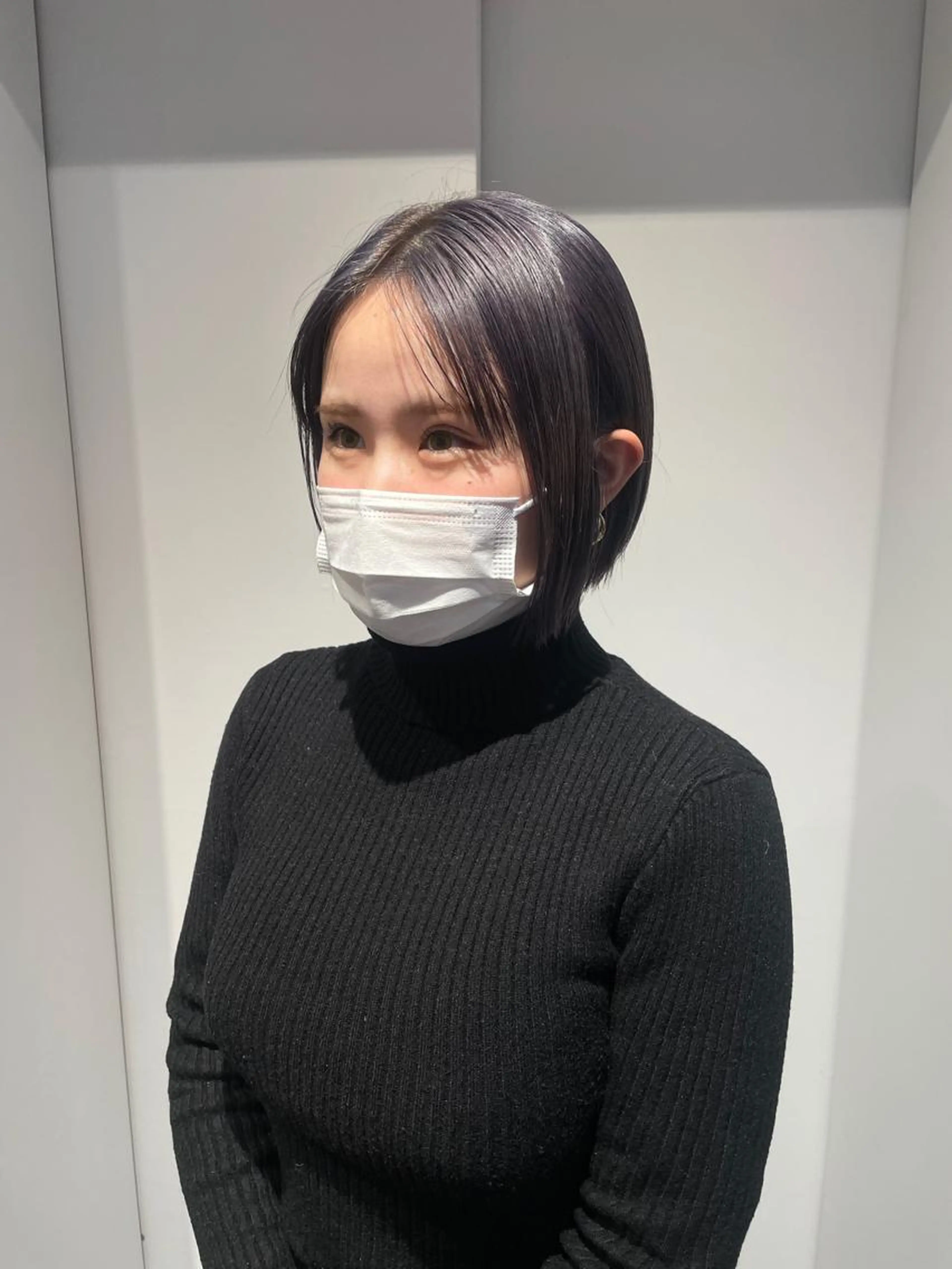 【冬の透明感カラー】one color + treatmentの写真