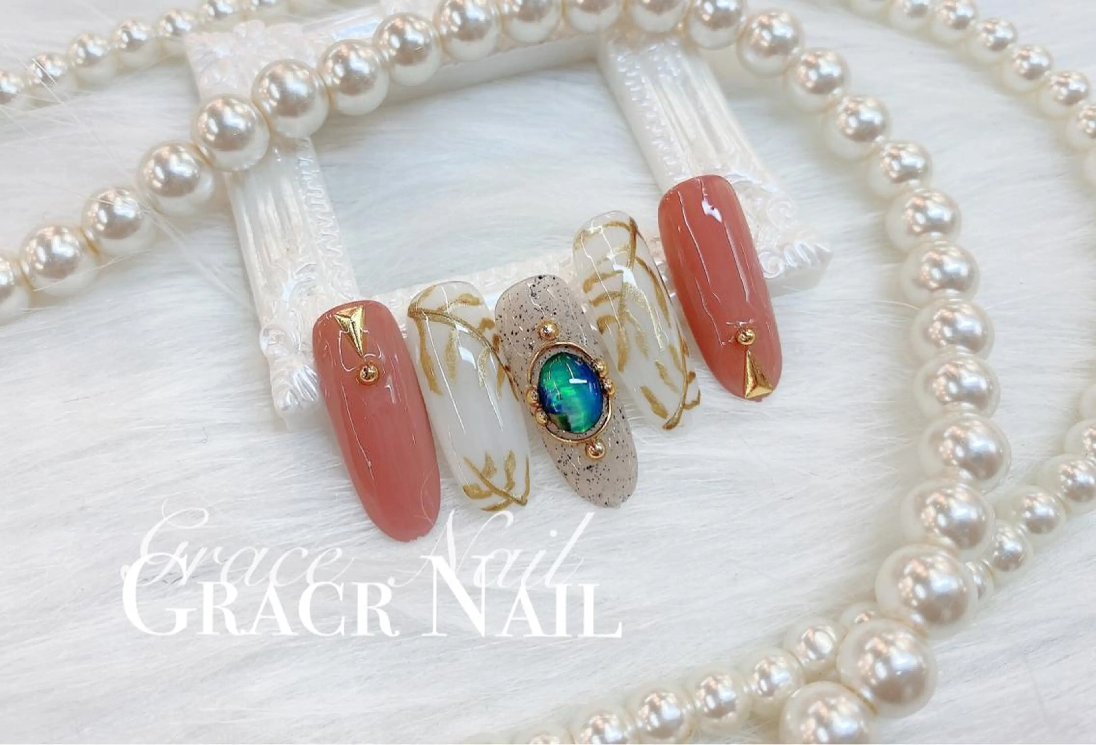 ネイル ジェルネイル ☆*｡Grace Nail｡*☆のネイルデザイン