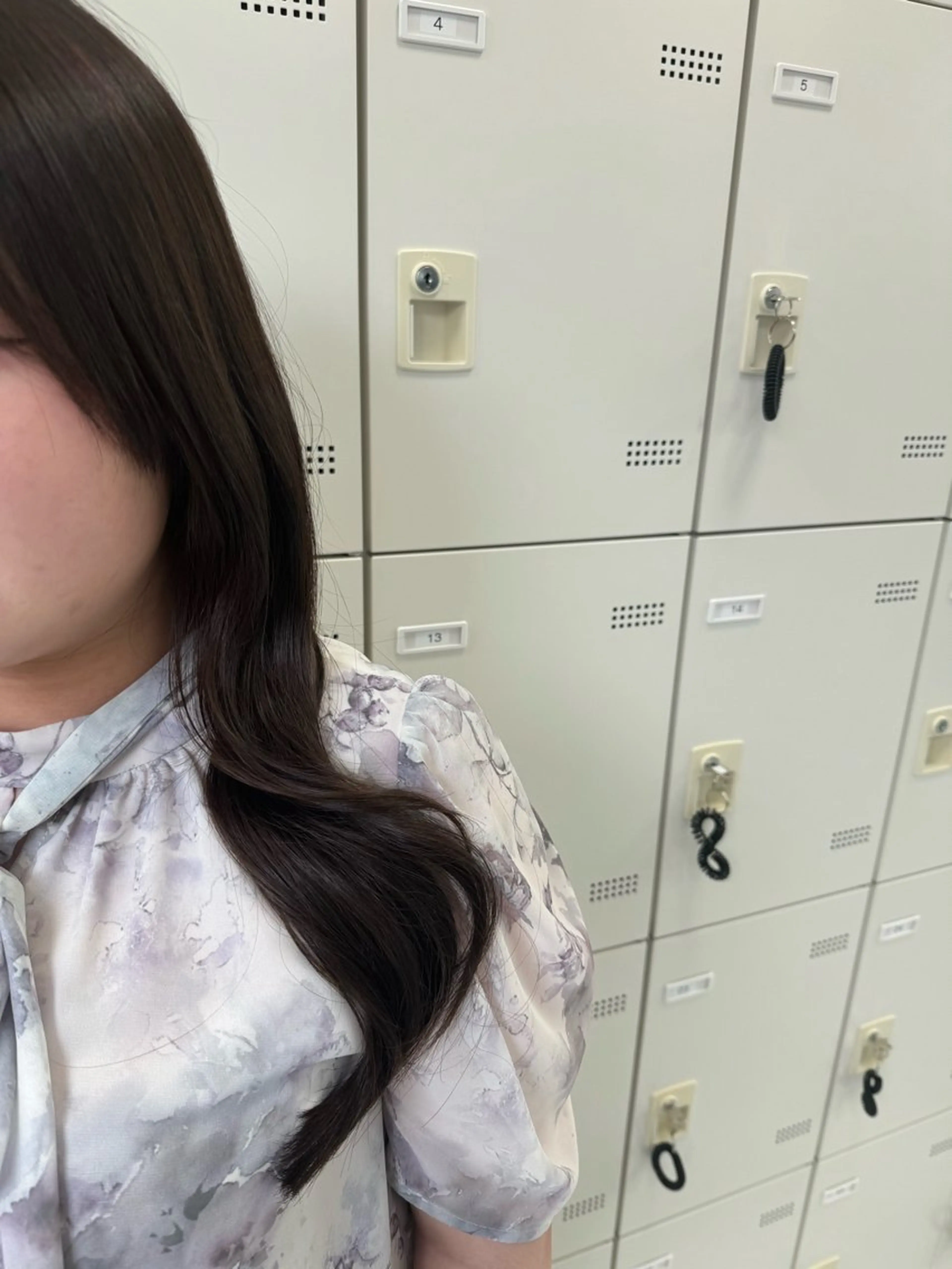 セミロング カラー レイヤーカット カット ヘアカラー トリートメント ヘッドスパ ヘアセット ガーリーstyle ❤︎misaki🏹のヘアスタイル