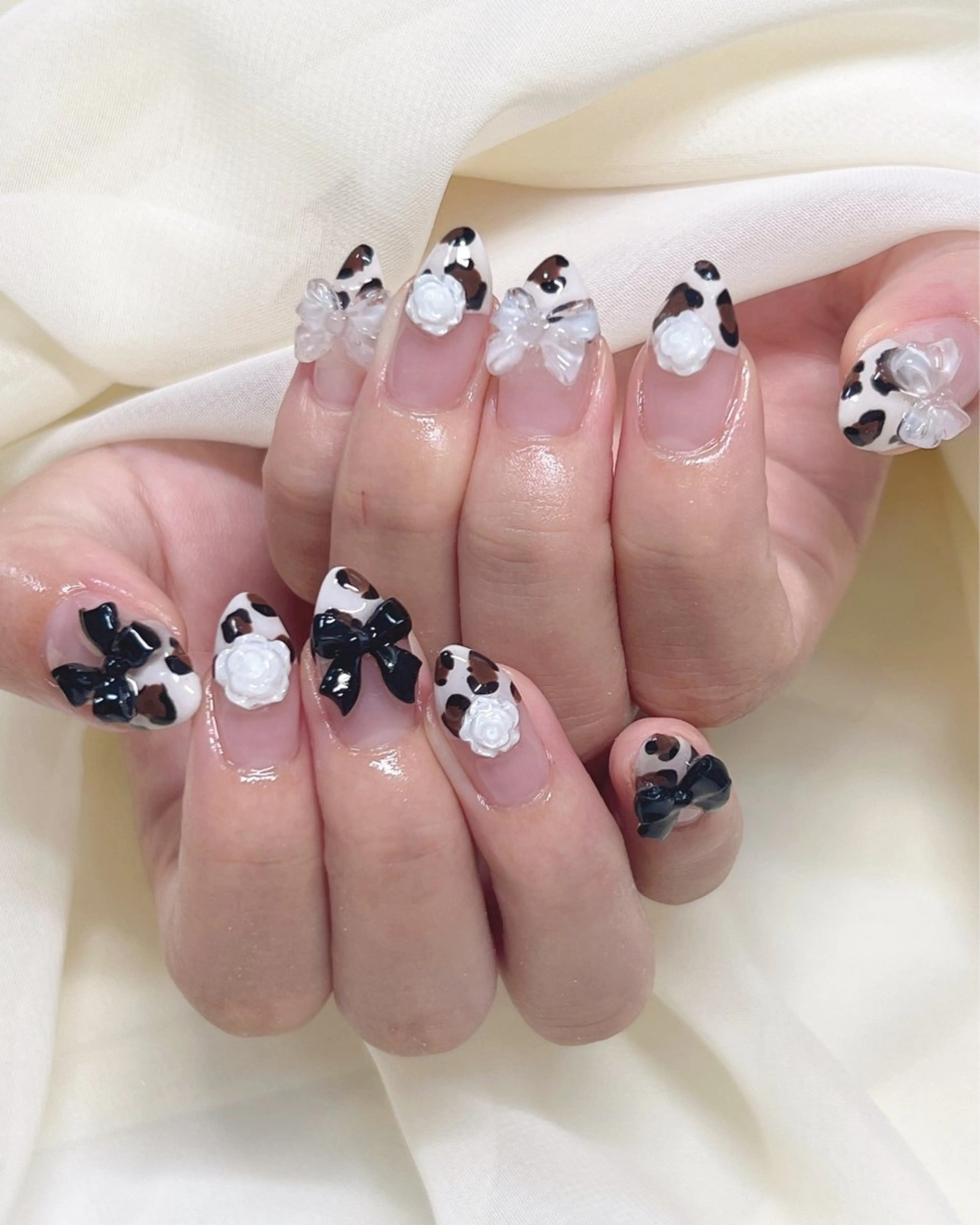 ネイル アニマル柄 持ち込み nail salon MUAのネイルデザイン