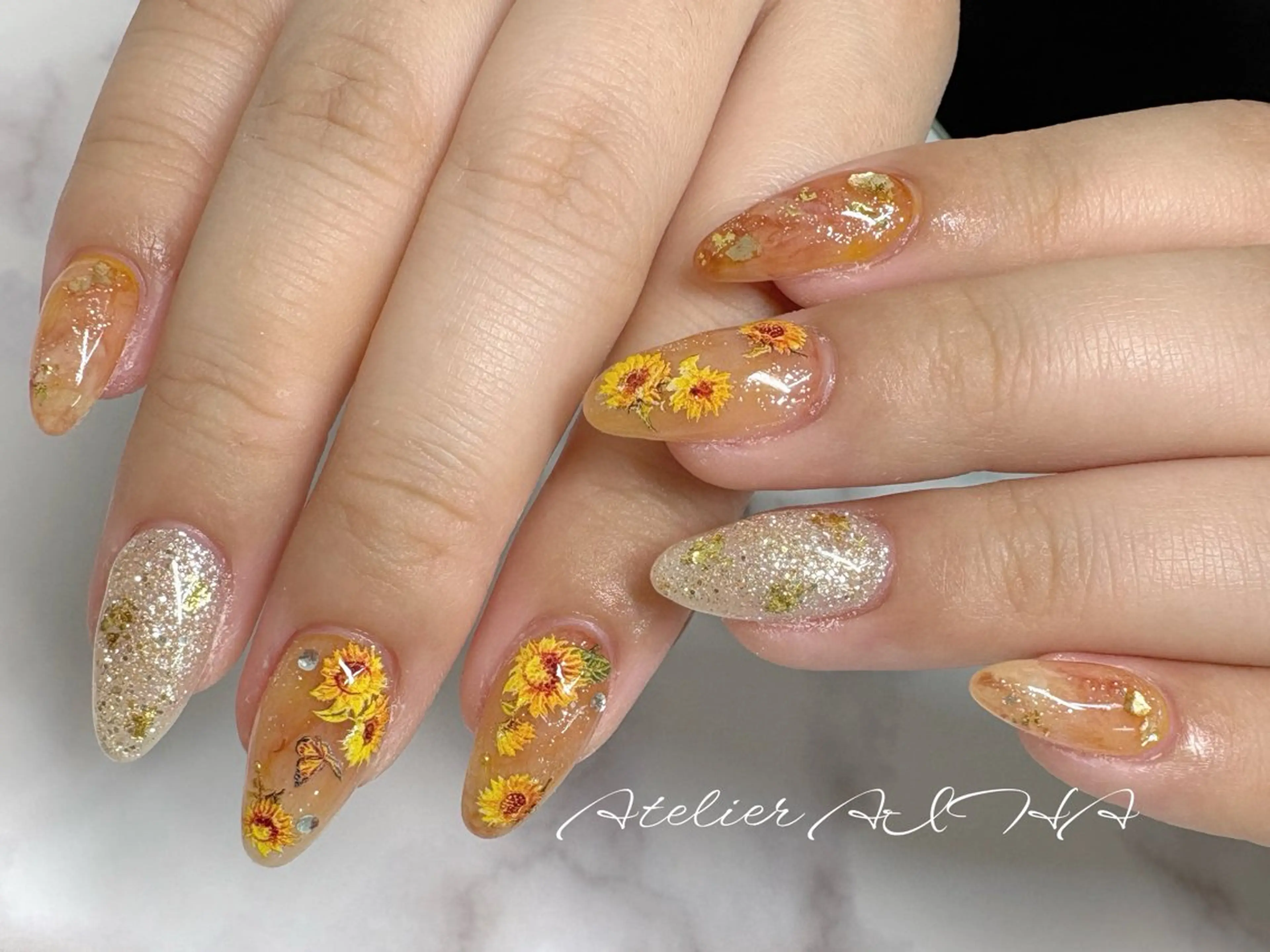 ネイル ハンドネイル アトリエAIHA所属・アトリエAIHA★ フィルイン推奨サロンのネイルデザイン