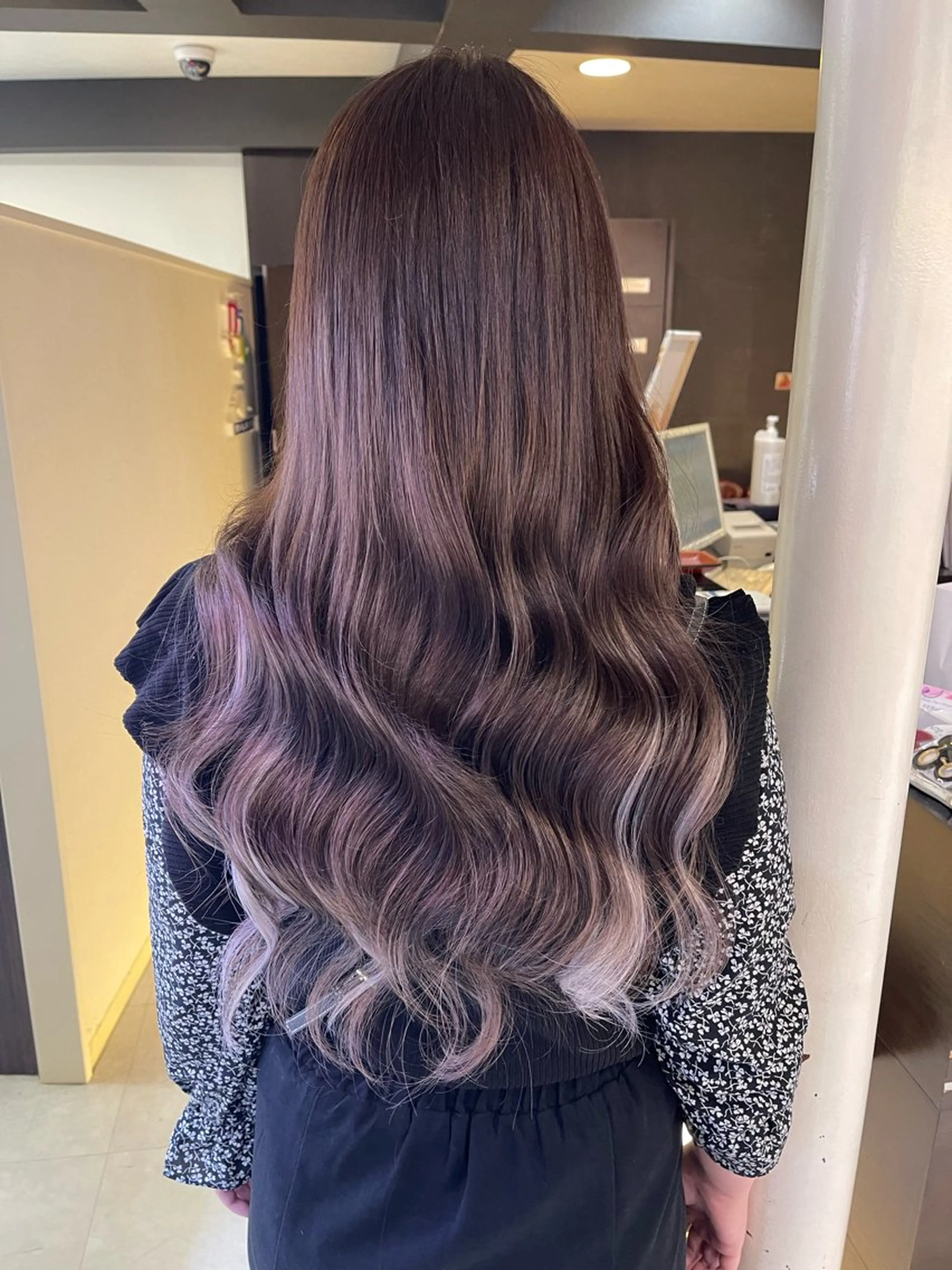 ロング エクステ 山口 万綾のヘアスタイル