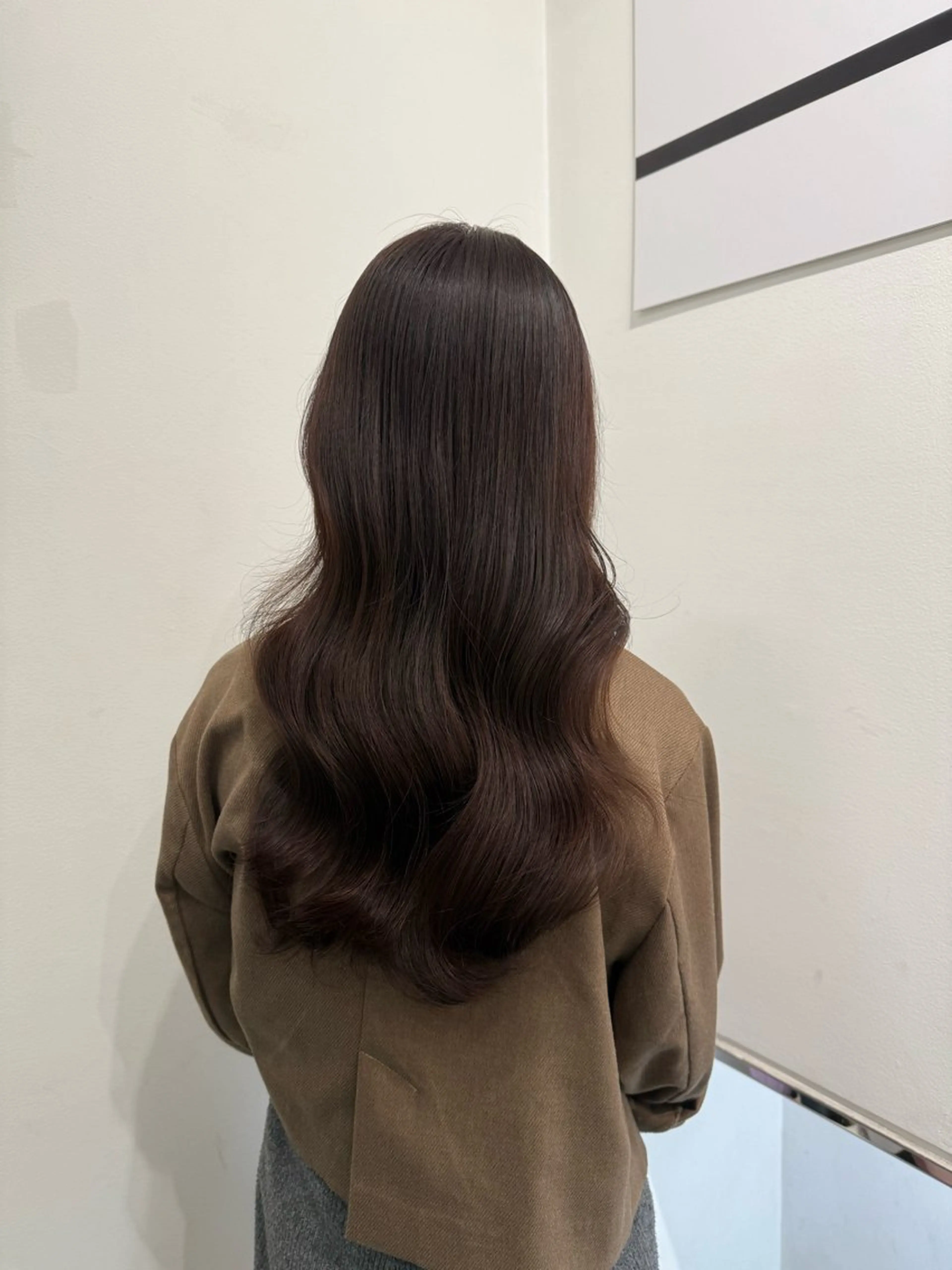 ロング カラー カット ヘアカラー トリートメント 似合わせヘア🫶🏻 つきいてるみのヘアスタイル