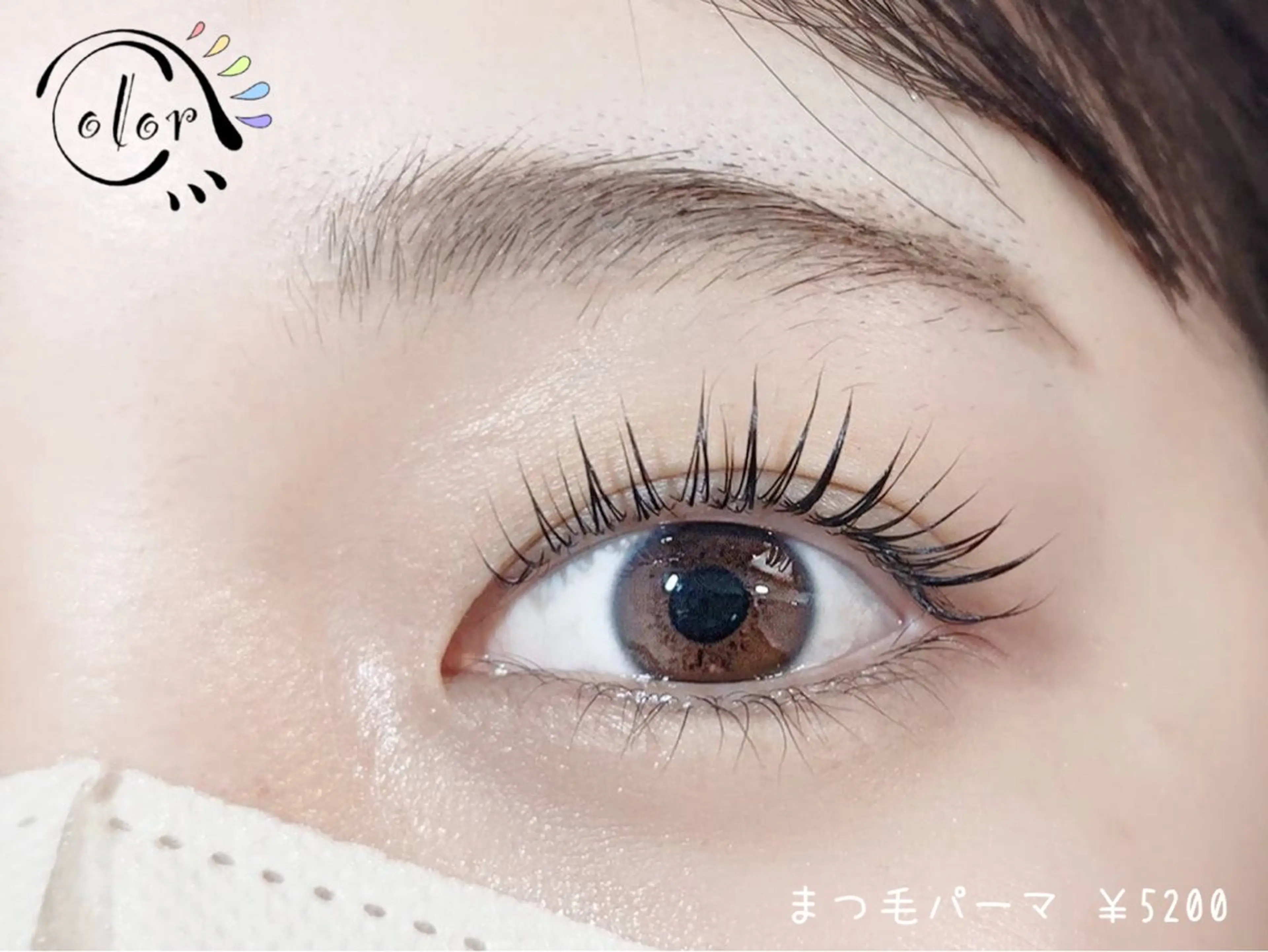 マツエク・マツパ color eyelash所属・color 能見台 Saoriのマツエク・マツパデザイン