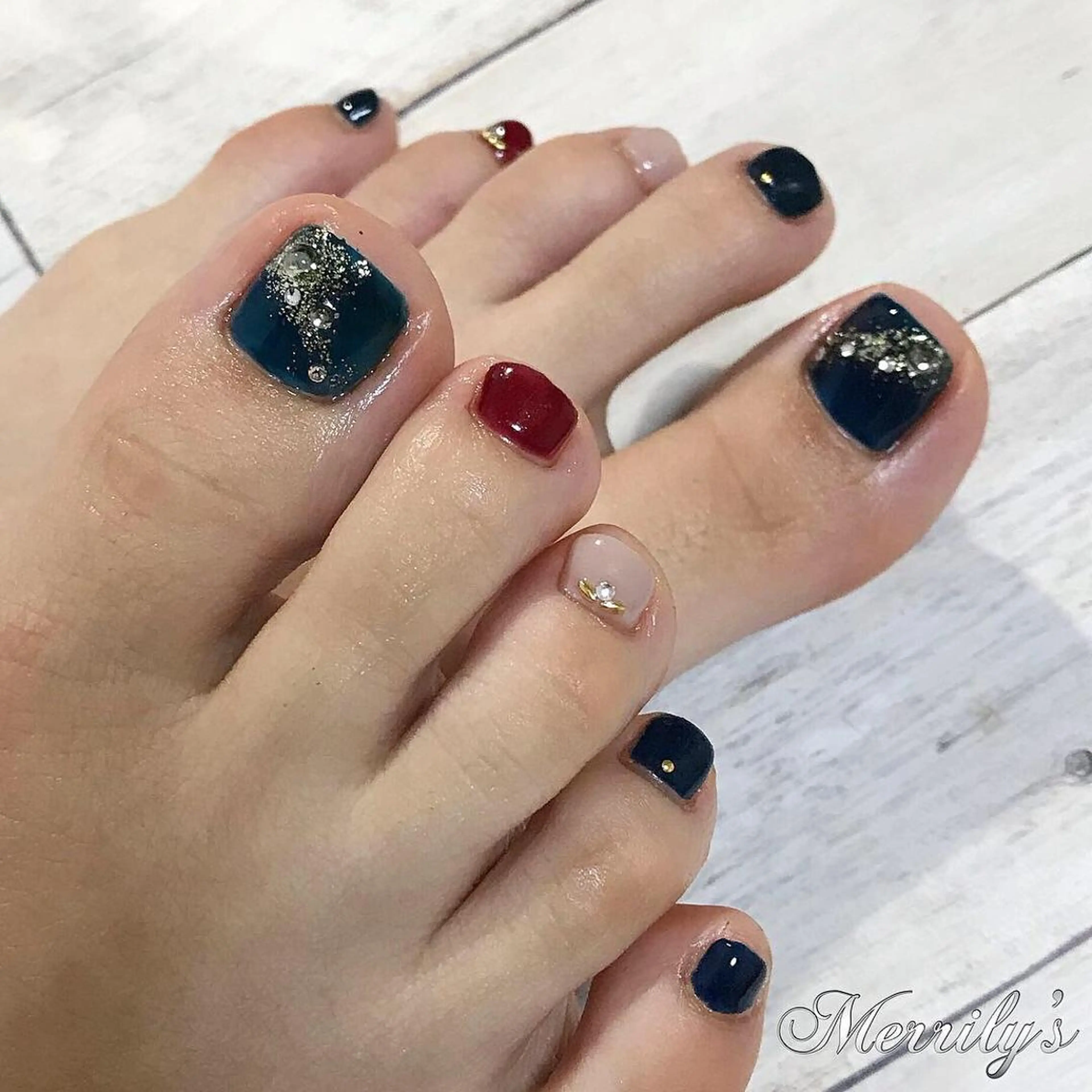 ネイル Merrily's所属・Merrily's Hagi Minaのネイルデザイン