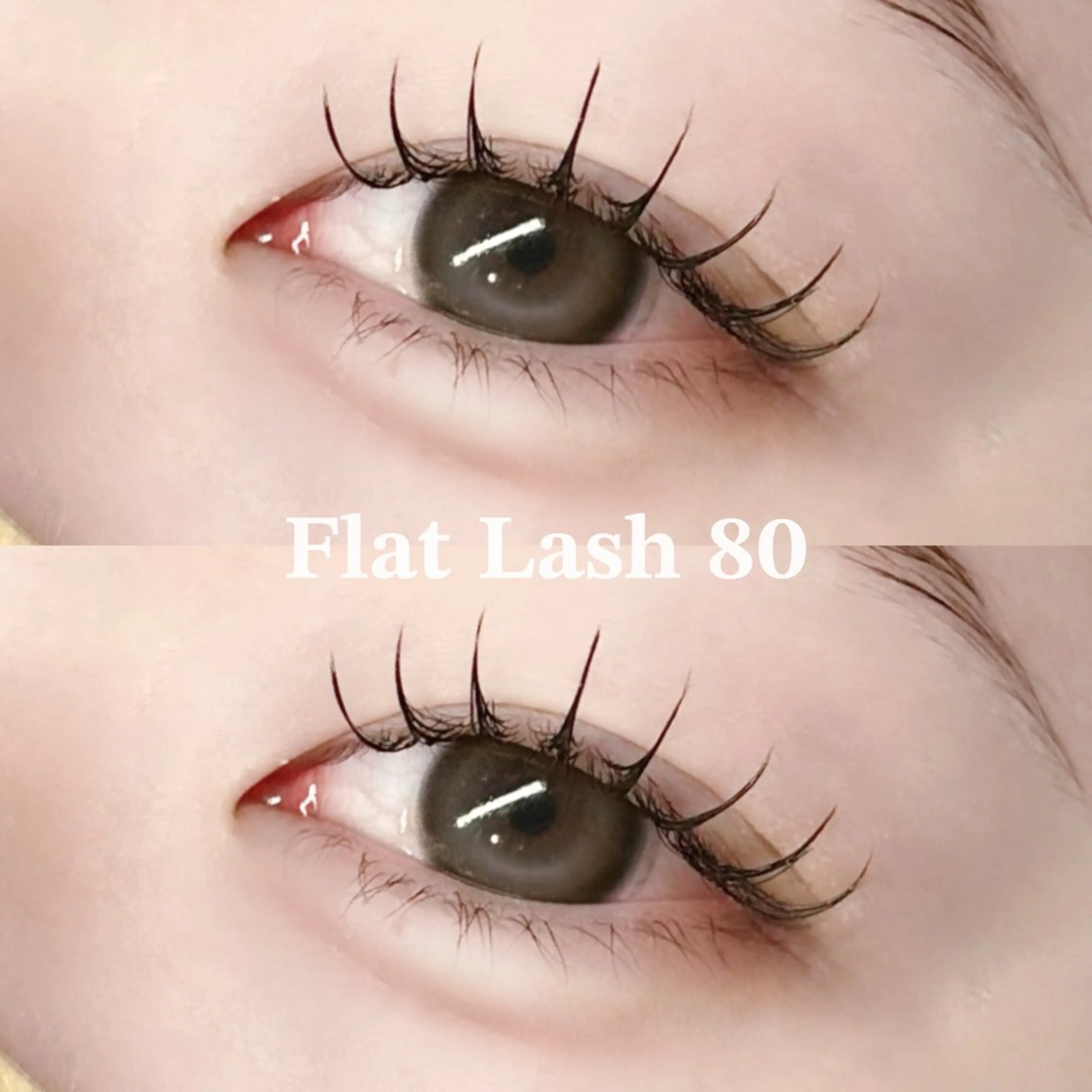 オフあり🙆🏻最高級フラットラッシュ 80本🩵ご新規様3900円/再来様4900円🪽ྀིの写真