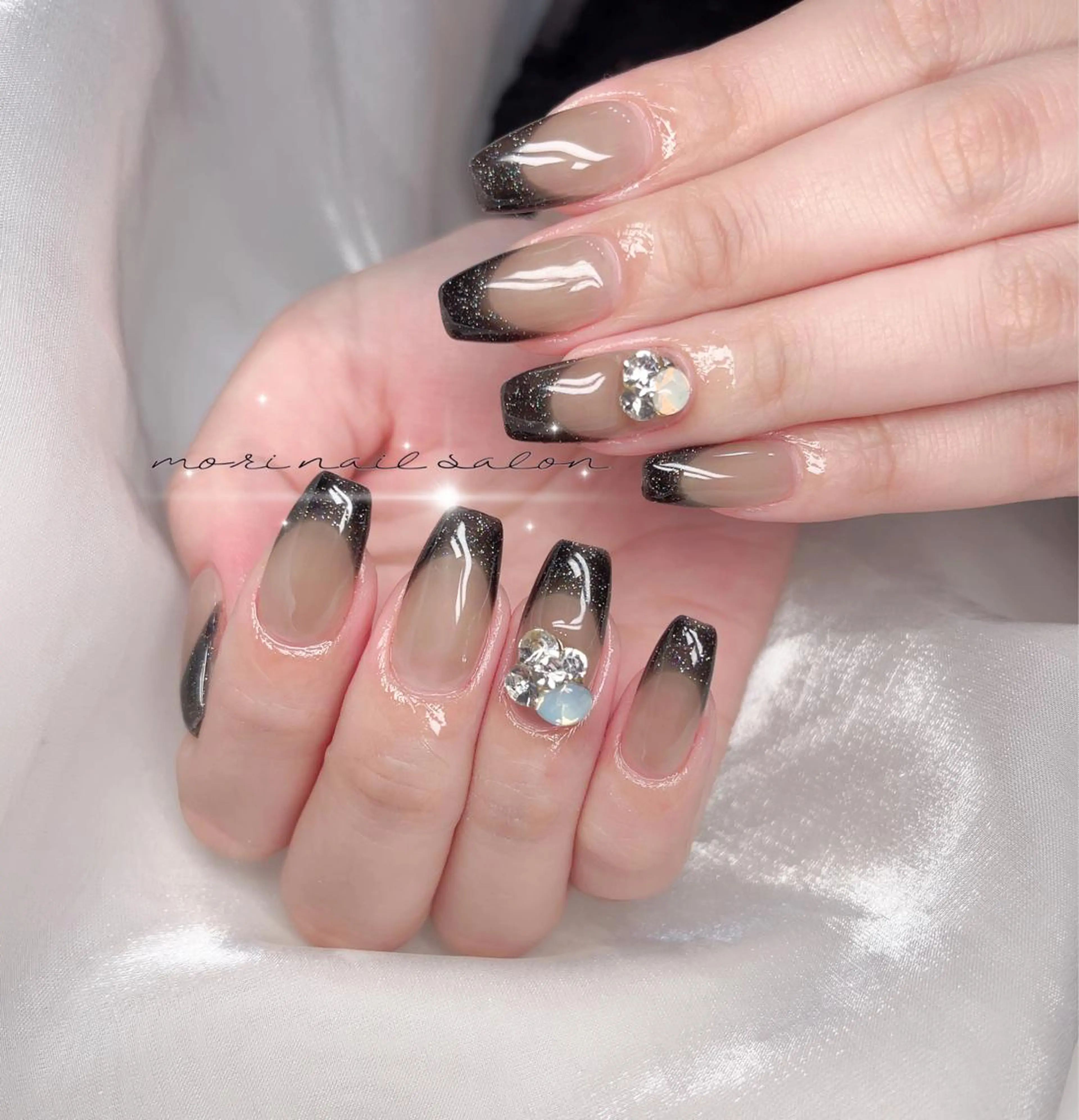 ネイル ハンドネイル 森 ネイルサロンのネイルデザイン