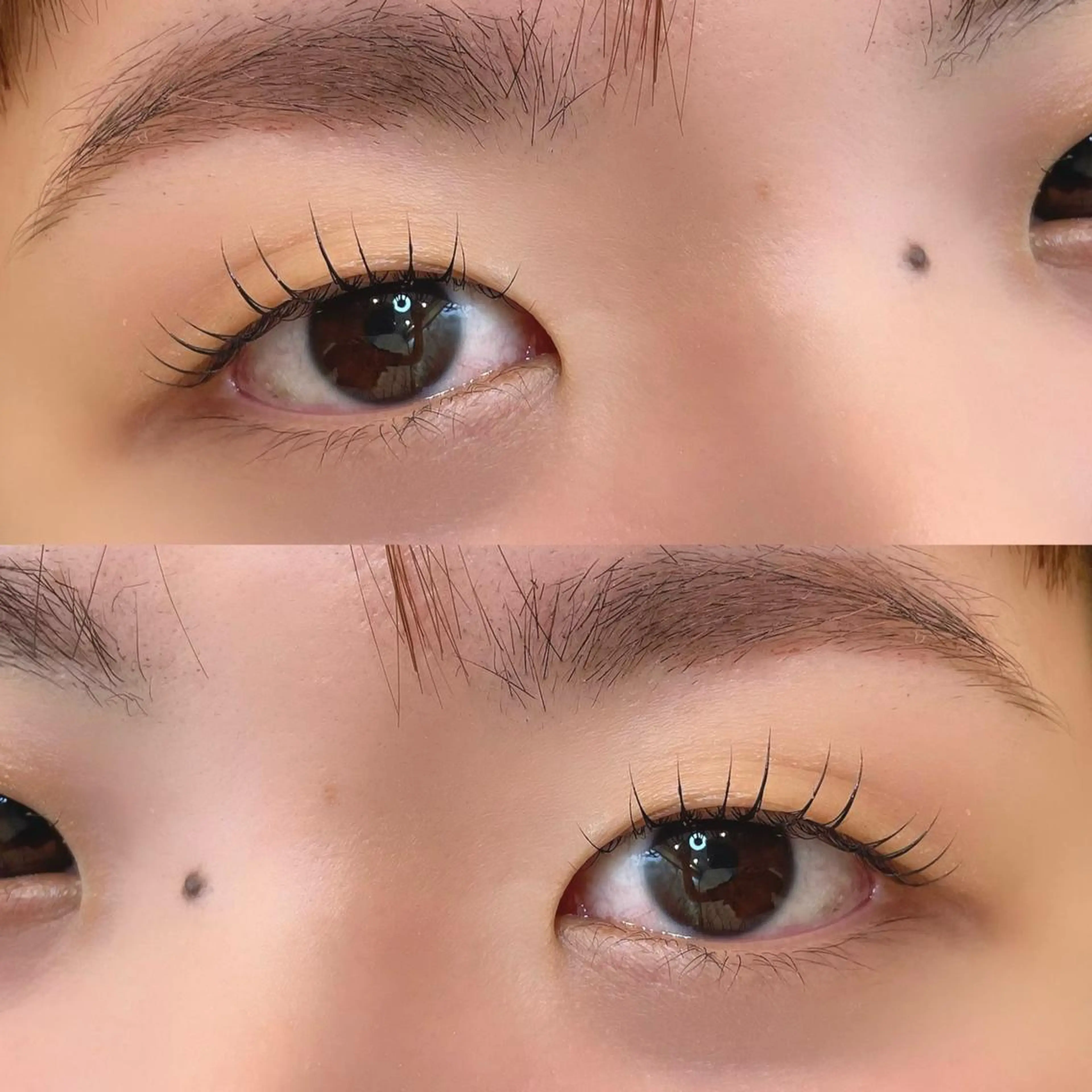 マツエク・マツパ フラットラッシュ ナチュラル パリジェンヌラッシュリフト まつげパーマ 一重×まつ毛パーマ マツパ 💕丸島 夏名🐰🍀のマツエク・マツパデザイン