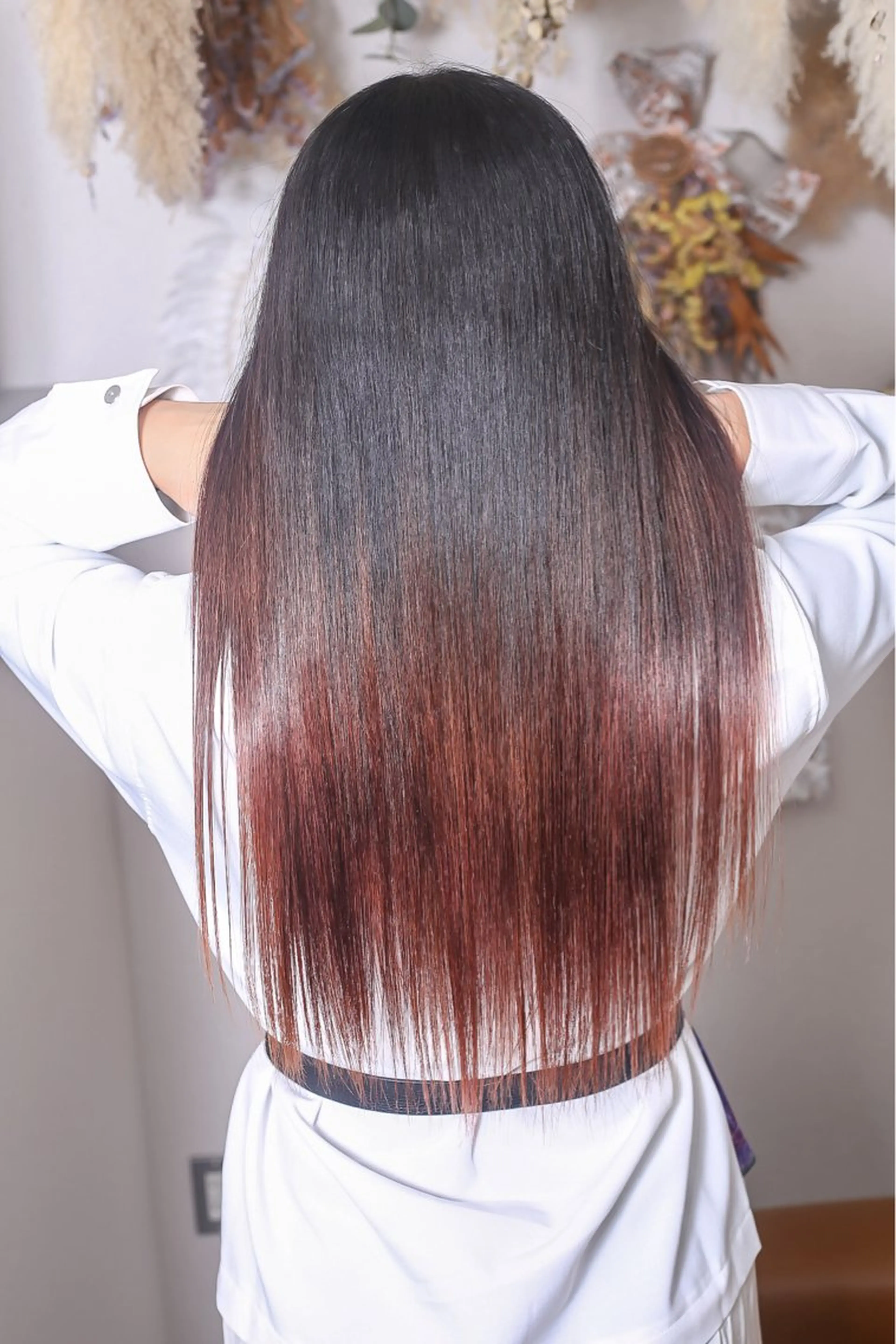 ロング 伊藤 裕貴のヘアスタイル