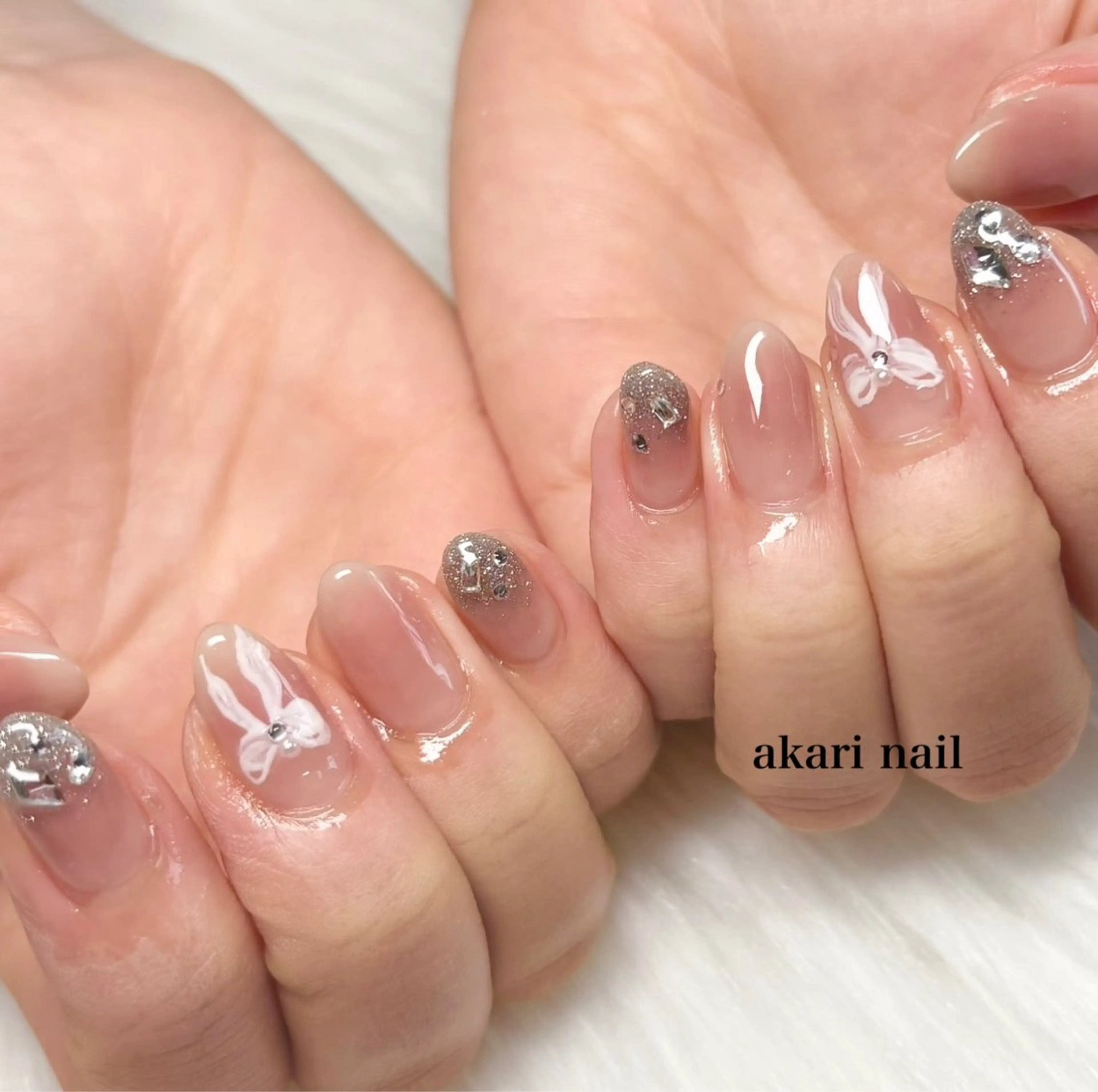 ネイル ハンドネイル フットネイル AKARI nail💅のネイルデザイン