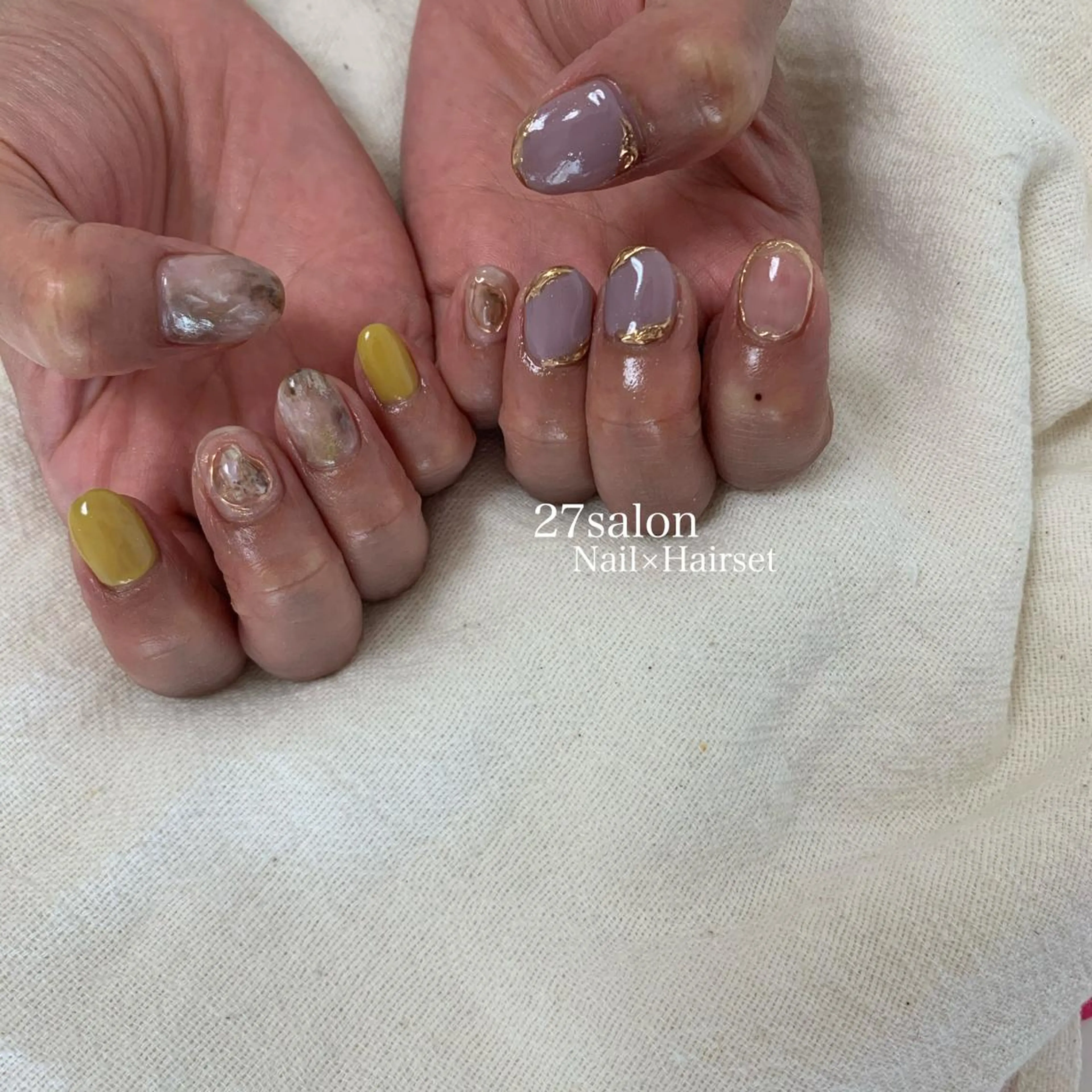 ネイル ニュアンスネイル 27salon yuinaのネイルデザイン
