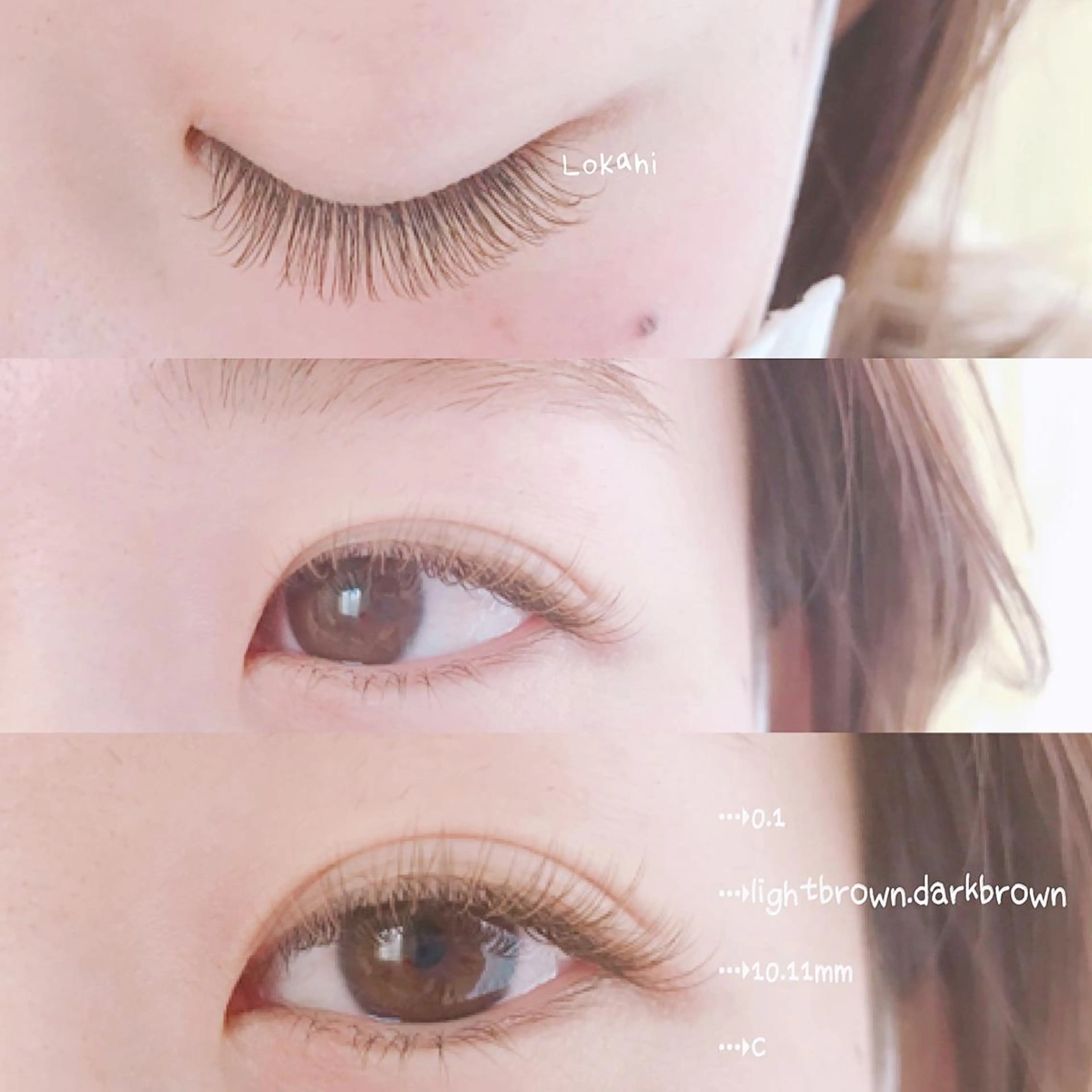 マツエク・マツパ Lokahi所属・Lokahi yumiのマツエク・マツパデザイン