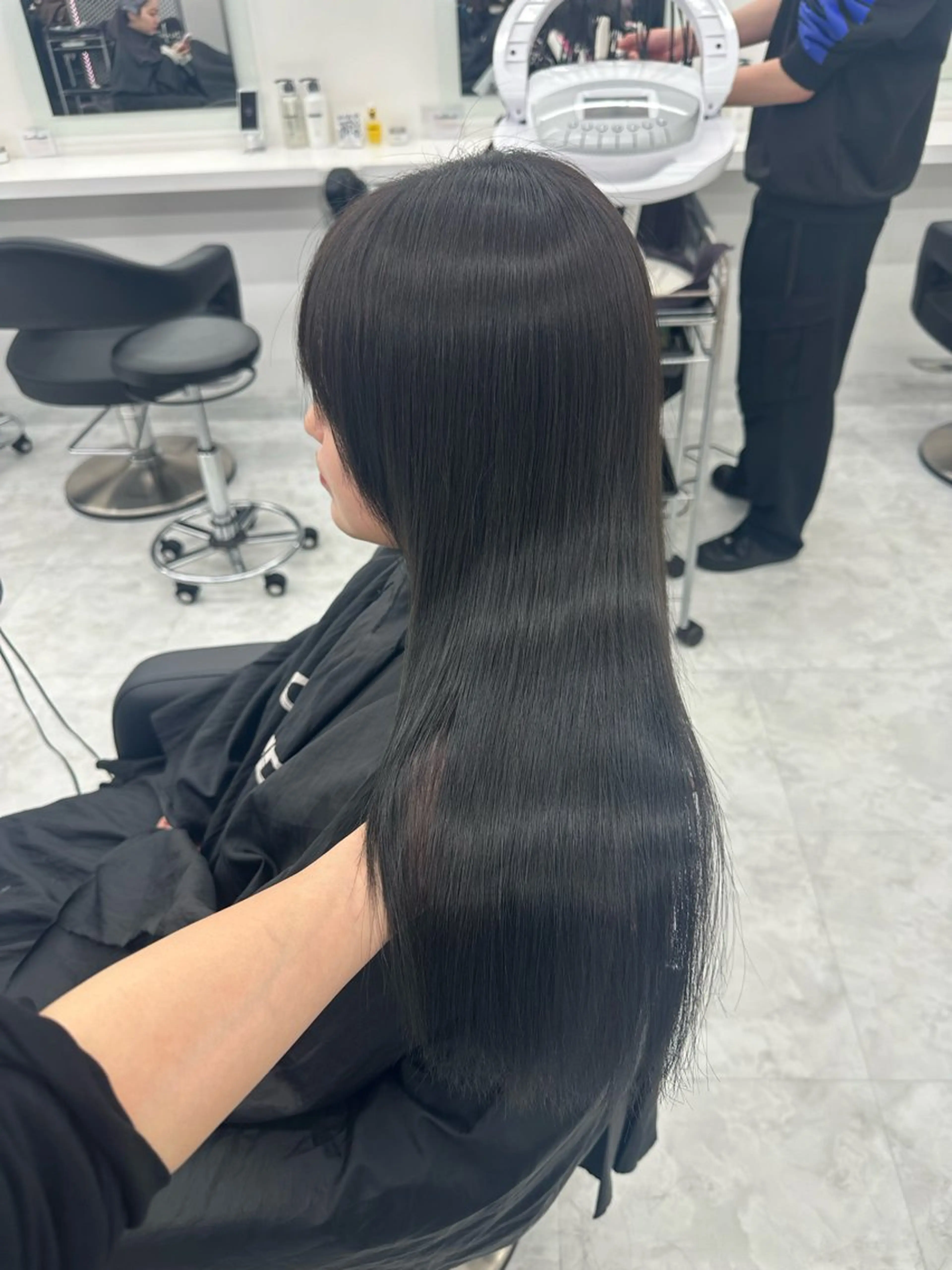 【💖90%の方が選ぶ💖】3月限定学割クーポン🫧学生限定/ブリーチなし/透明感ワンカラー/初カラー/の写真