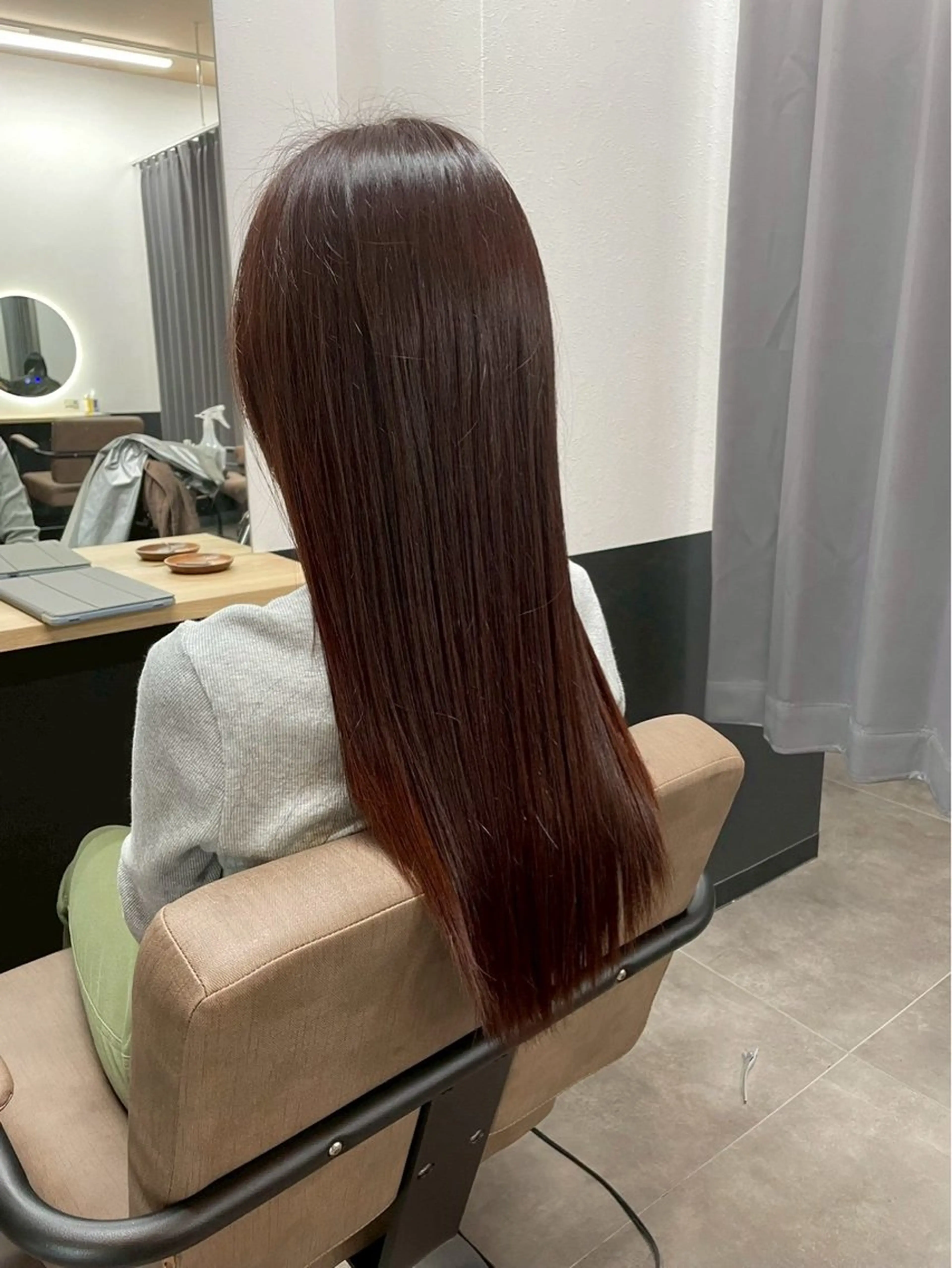 ロング カラー カット ヘアカラー 縮毛矯正 トリートメント TELAHAIR蘇我2号店所属・原川 梨沙のヘアスタイル